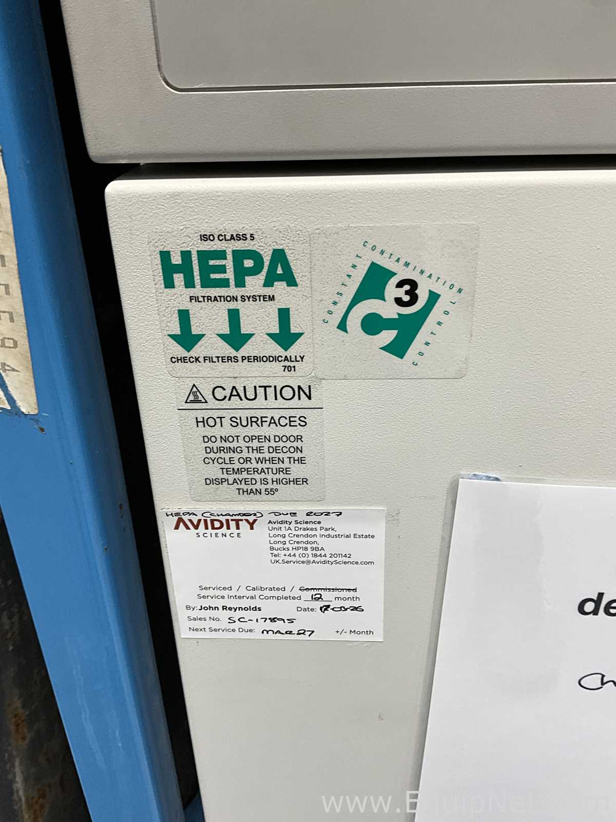 Nuaire NU-5510E DHD Autoflow CO2 Air Jacketed Incubator