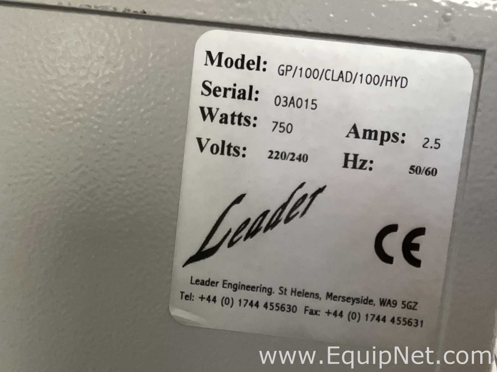 Leader GP/100/CLAD/100/HYD Incubator