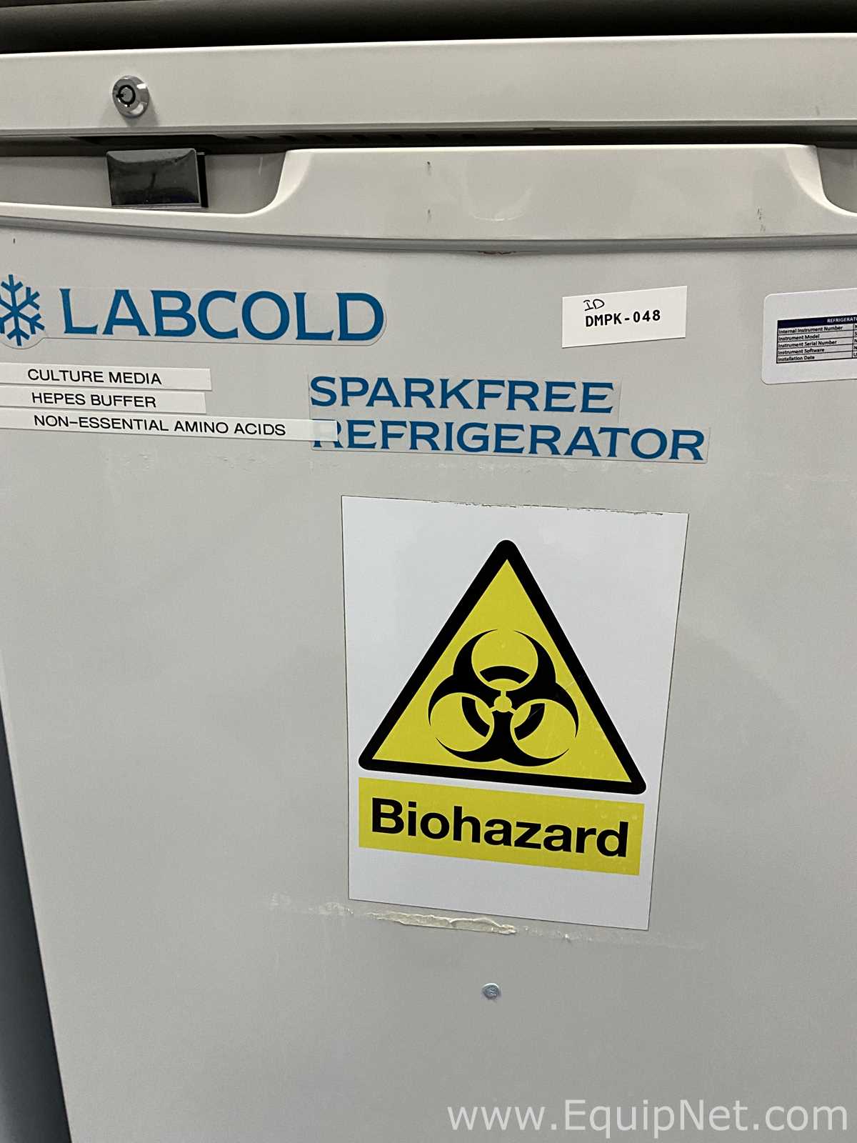 Hotpoint RZA30P Undercounter Freezer and Labcold RLPR05042A Undercounter Refrigerator