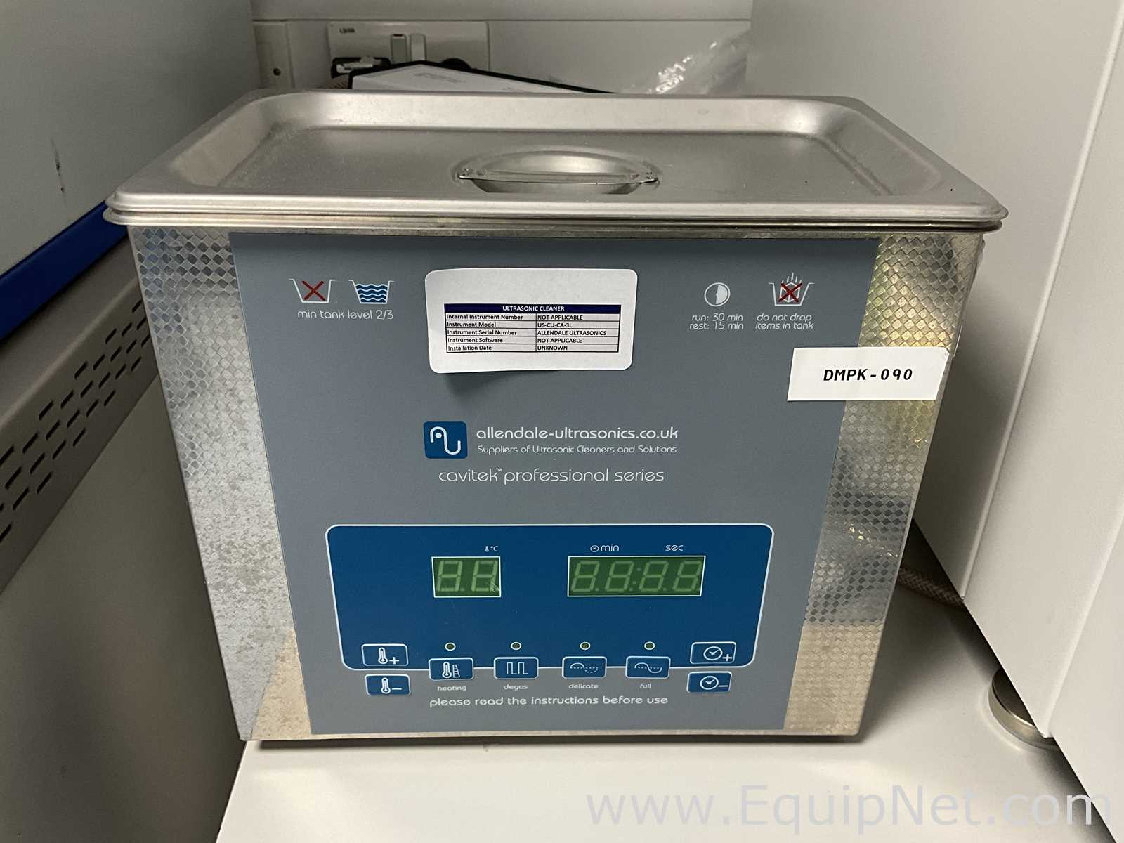 Baño María / Circulador Allendale-Ultrasonics.co.uk US-CU-CA-3L