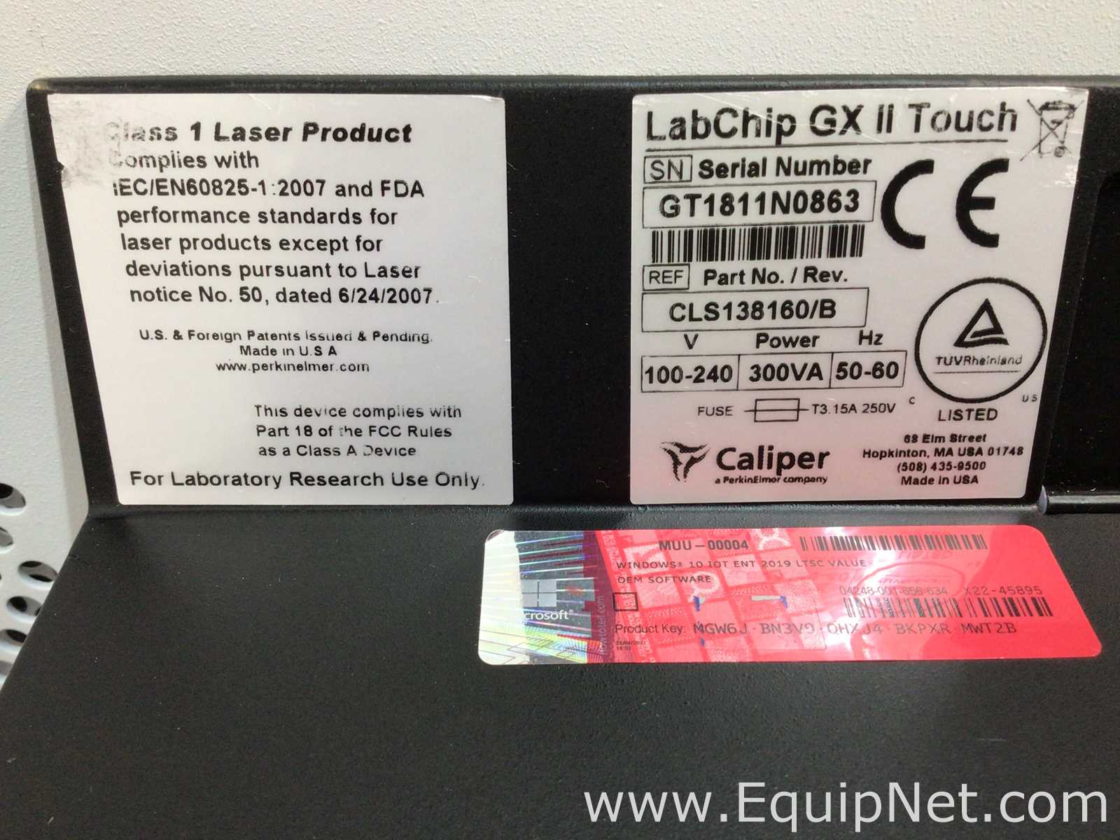 Perkin Elmer LabChip GX II Touch HT Protein Characterization System