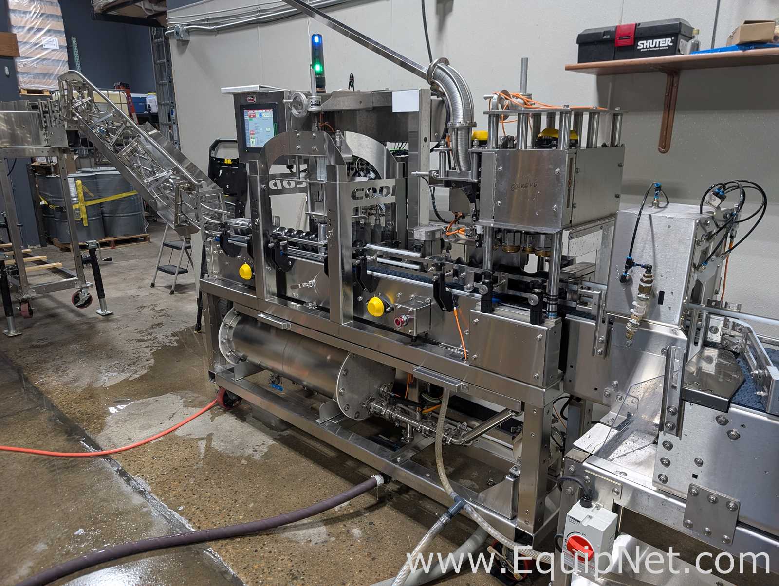 Codi Manufacturing Co Codi Craft Brewing System CCL 45 COUNTER PRESSURE FILLER and SH 45 SINGLE HEAD