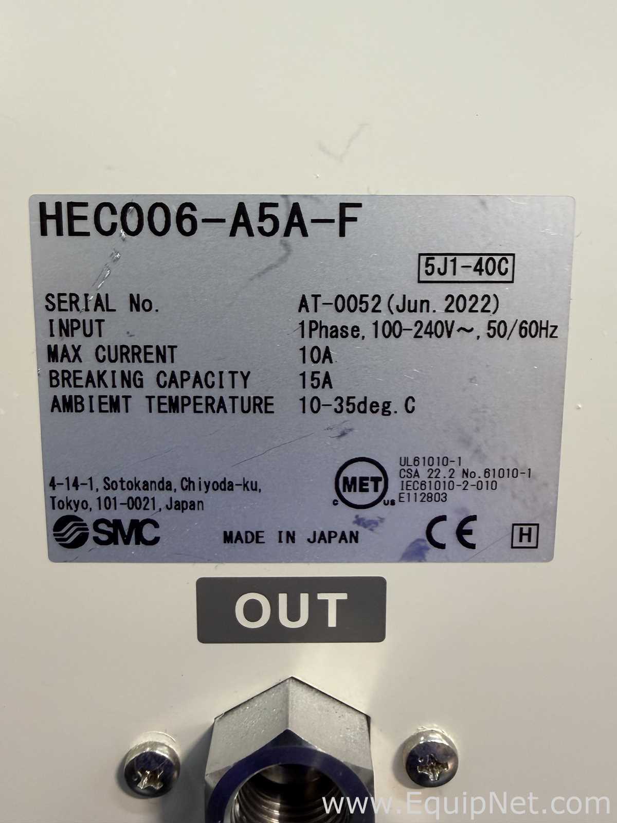 Enfriador SMC HEC006-A5A-F