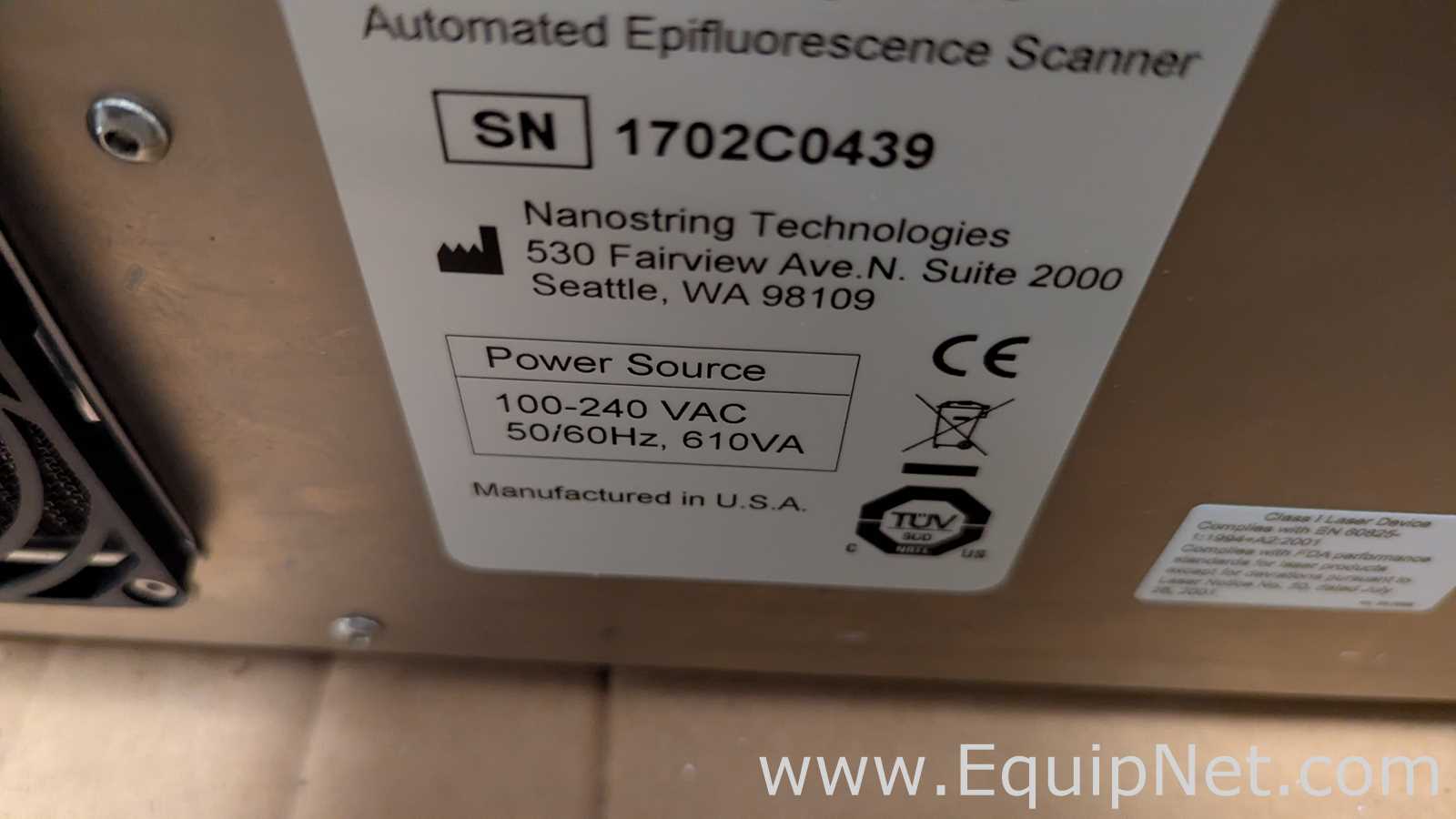 Analizador Nanostring Technologies nCounter Digital Analyzer 5S