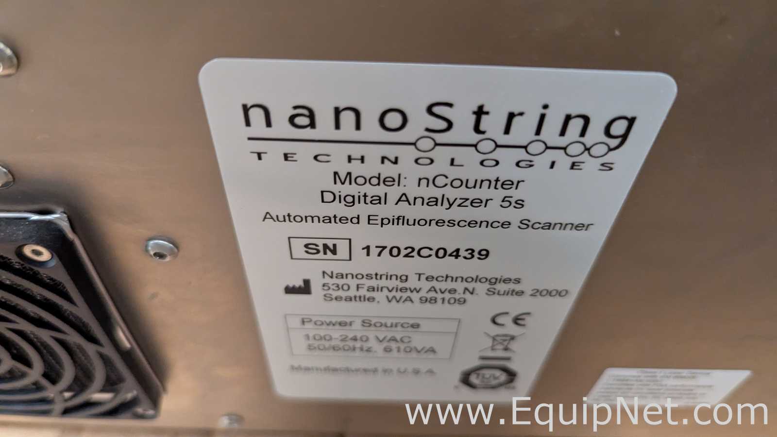 Analizador Nanostring Technologies nCounter Digital Analyzer 5S