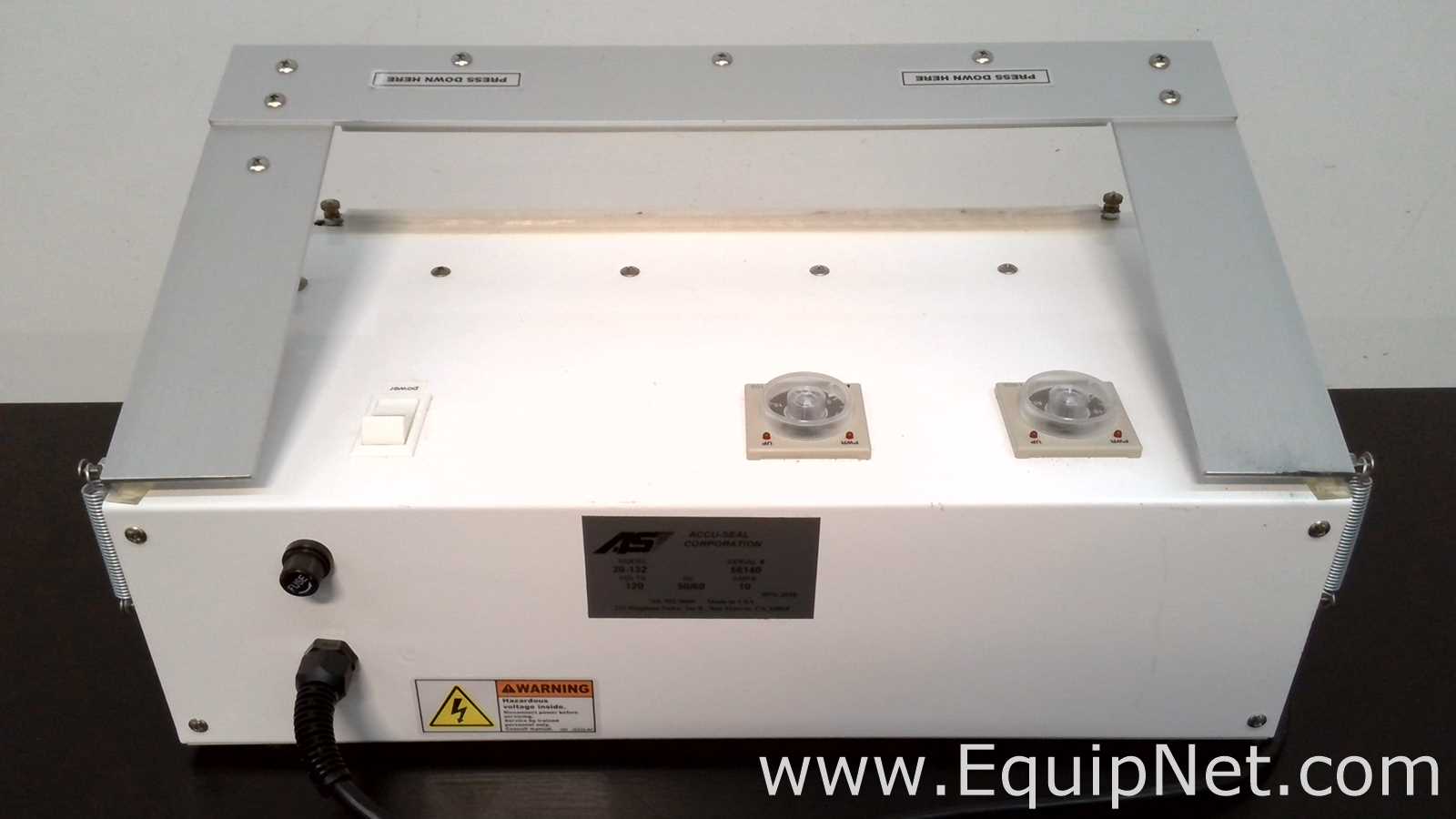 Accu-Seal Corporation 20-132 Manual Impulse Bag Sealer