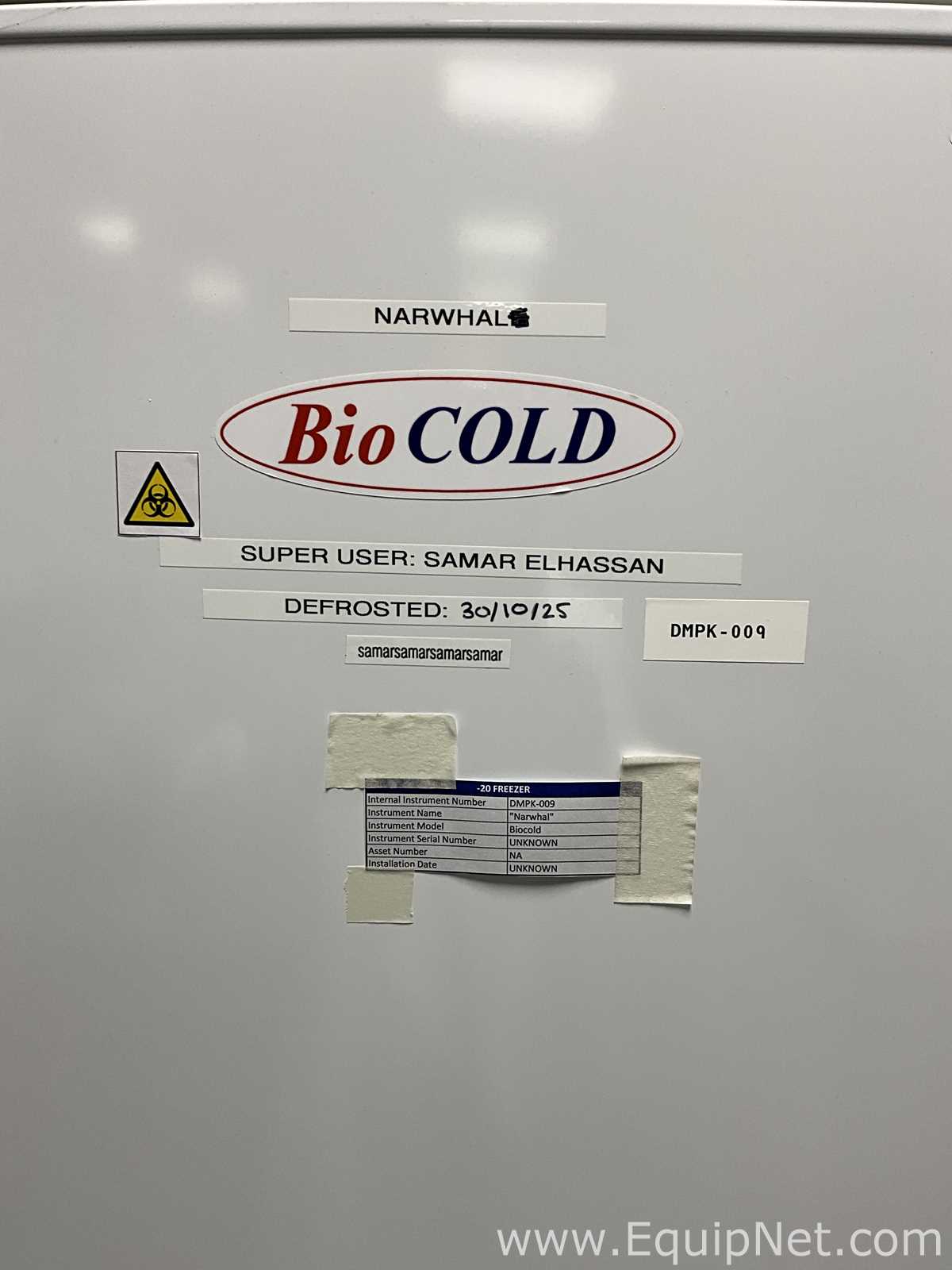 BioCold Scientific BIO270FZSS -20 Freezer