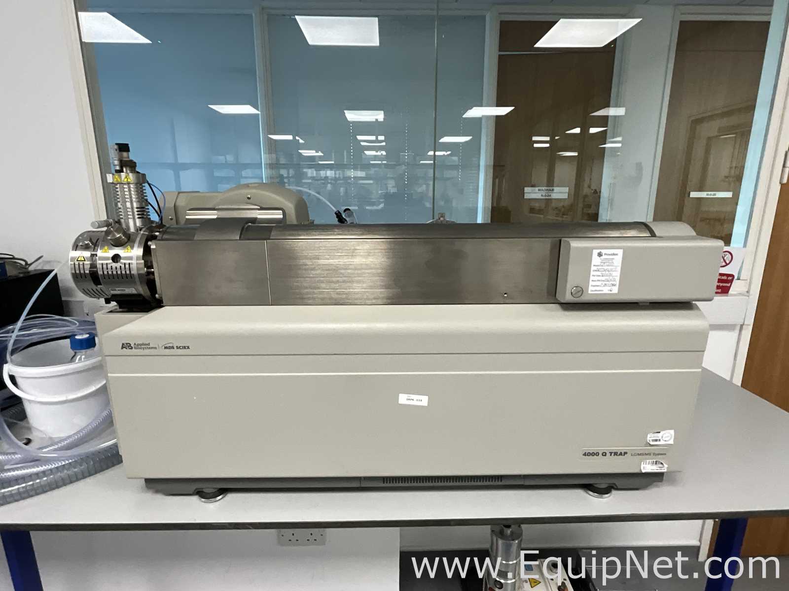 AB Sciex 4000 Q TRAP LC/MS Mass Spectrometer With Agilent Infinity 1290 HPLC System
