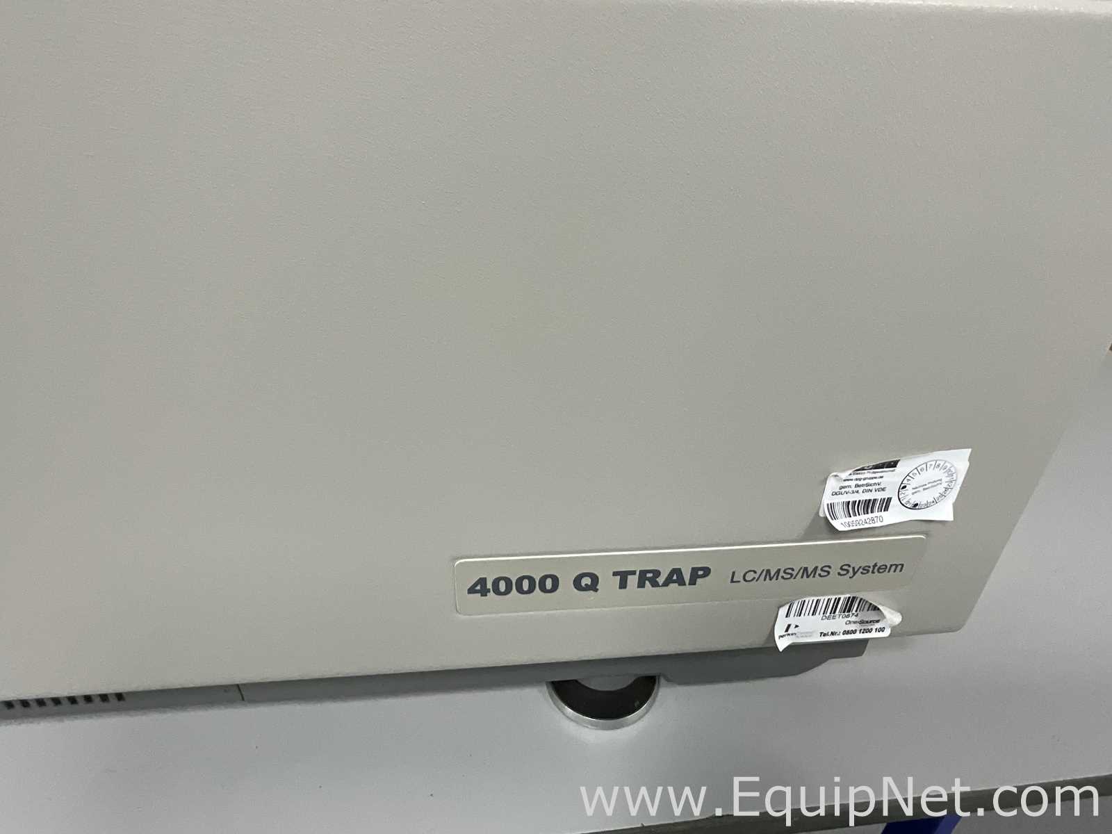 AB Sciex 4000 Q TRAP LC/MS Mass Spectrometer With Agilent Infinity 1290 HPLC System