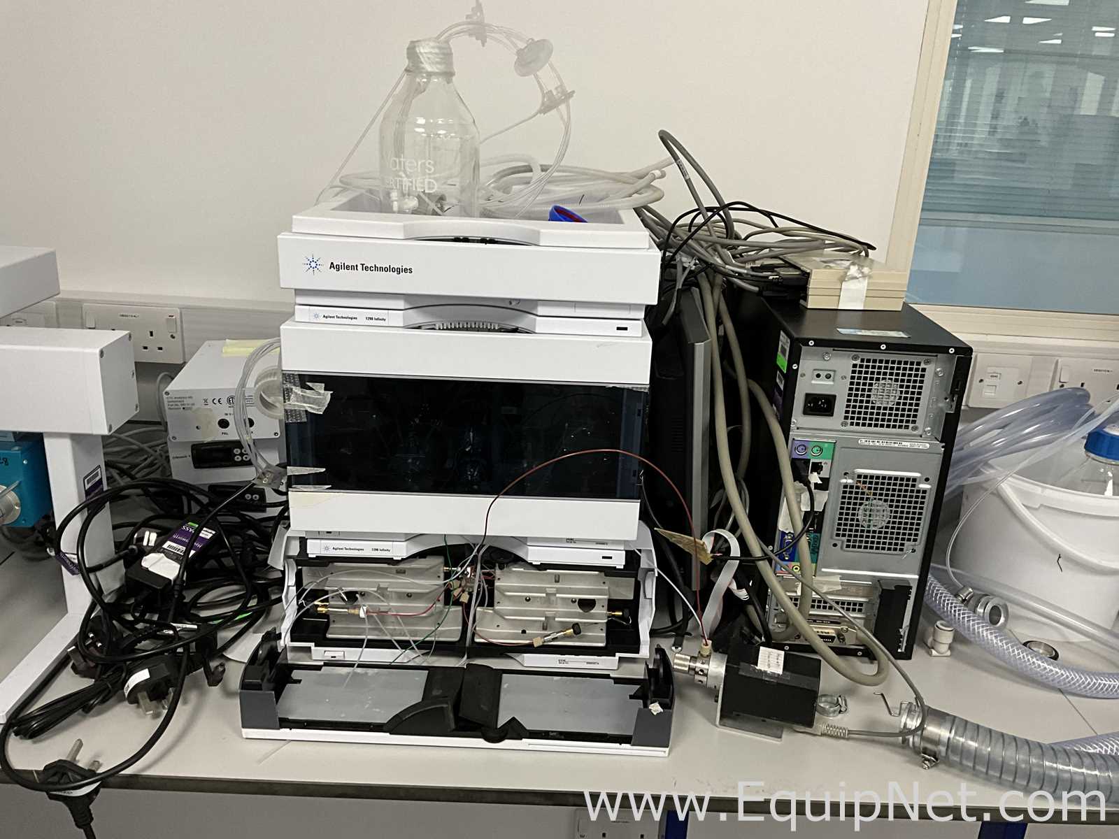 AB Sciex 4000 Q TRAP LC/MS Mass Spectrometer With Agilent Infinity 1290 HPLC System