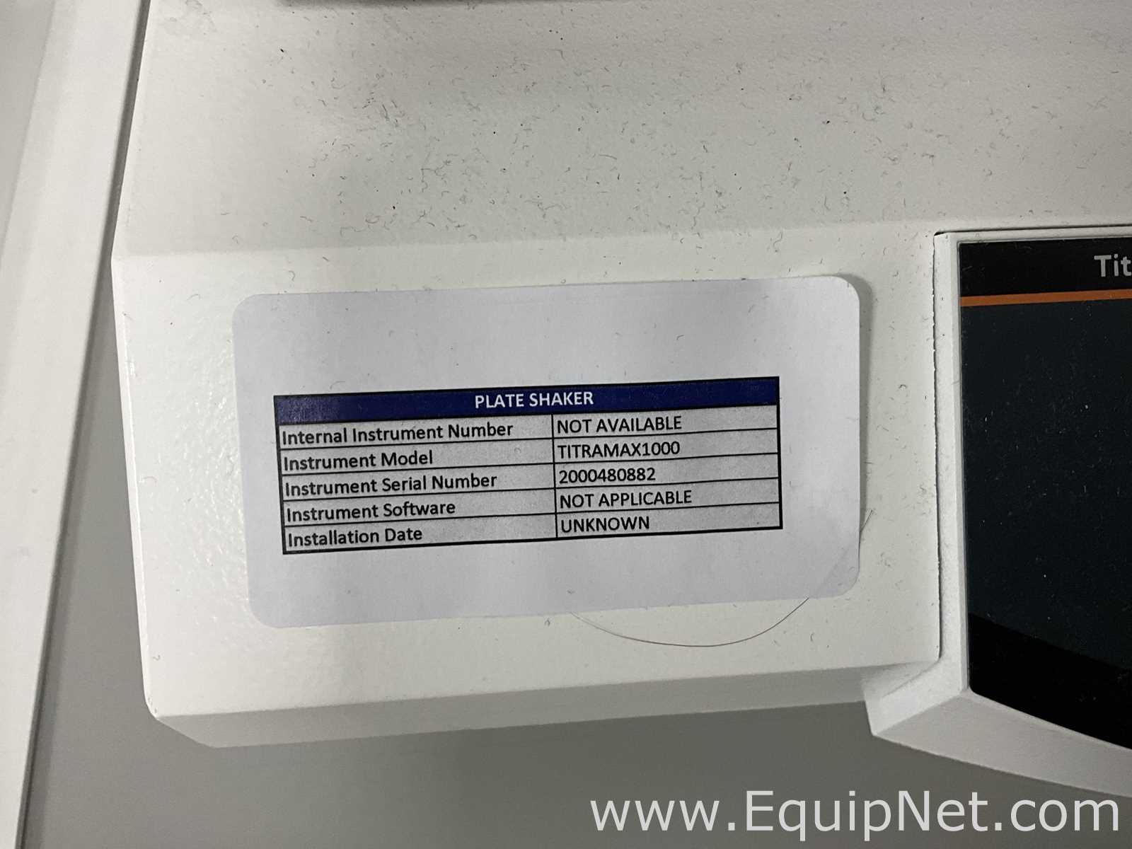 Agitador Heidolph Titramax 1000