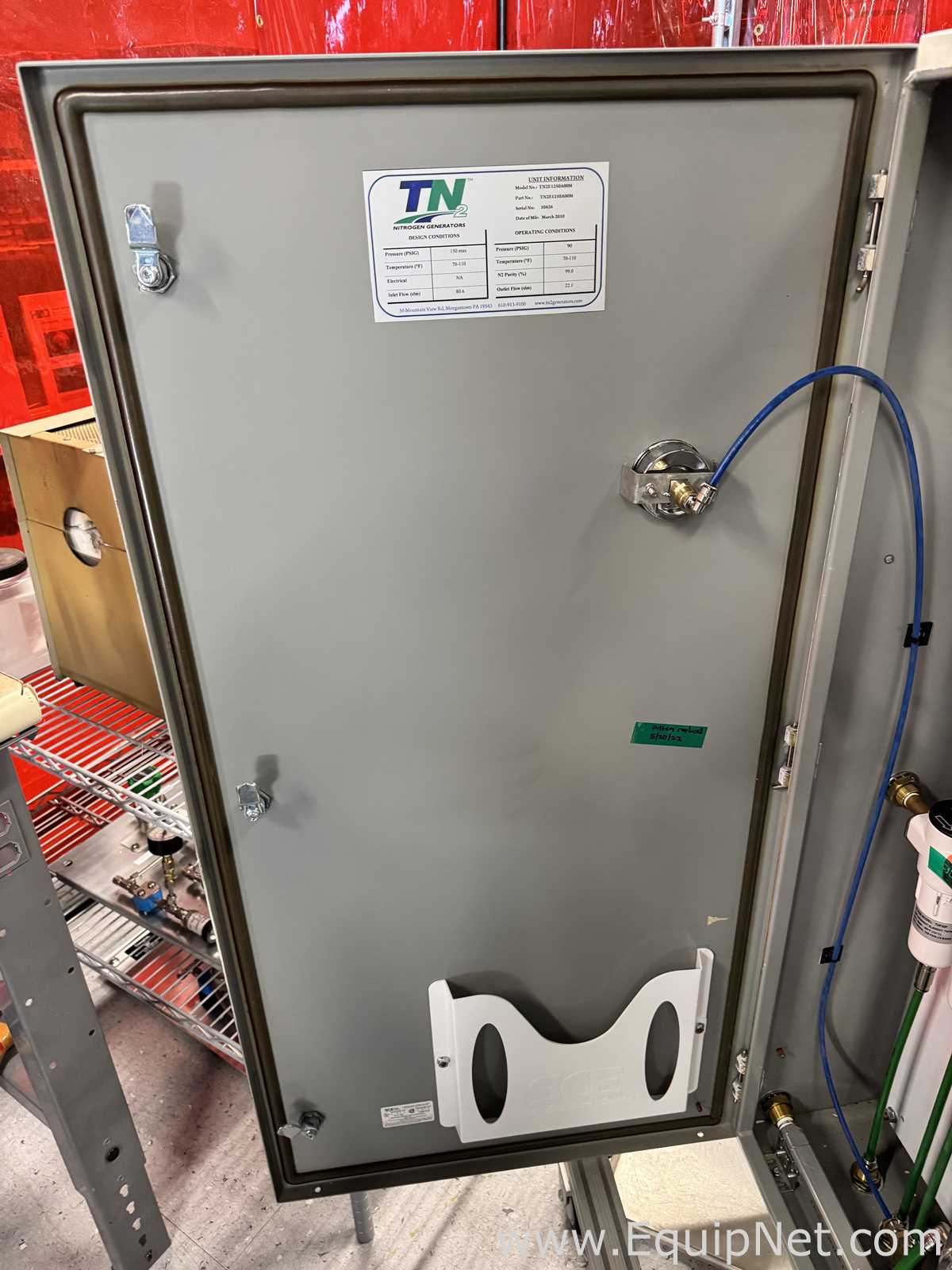 Generador de Nitrógeno TN2 Nitrogen Generators TN2E1250A00M