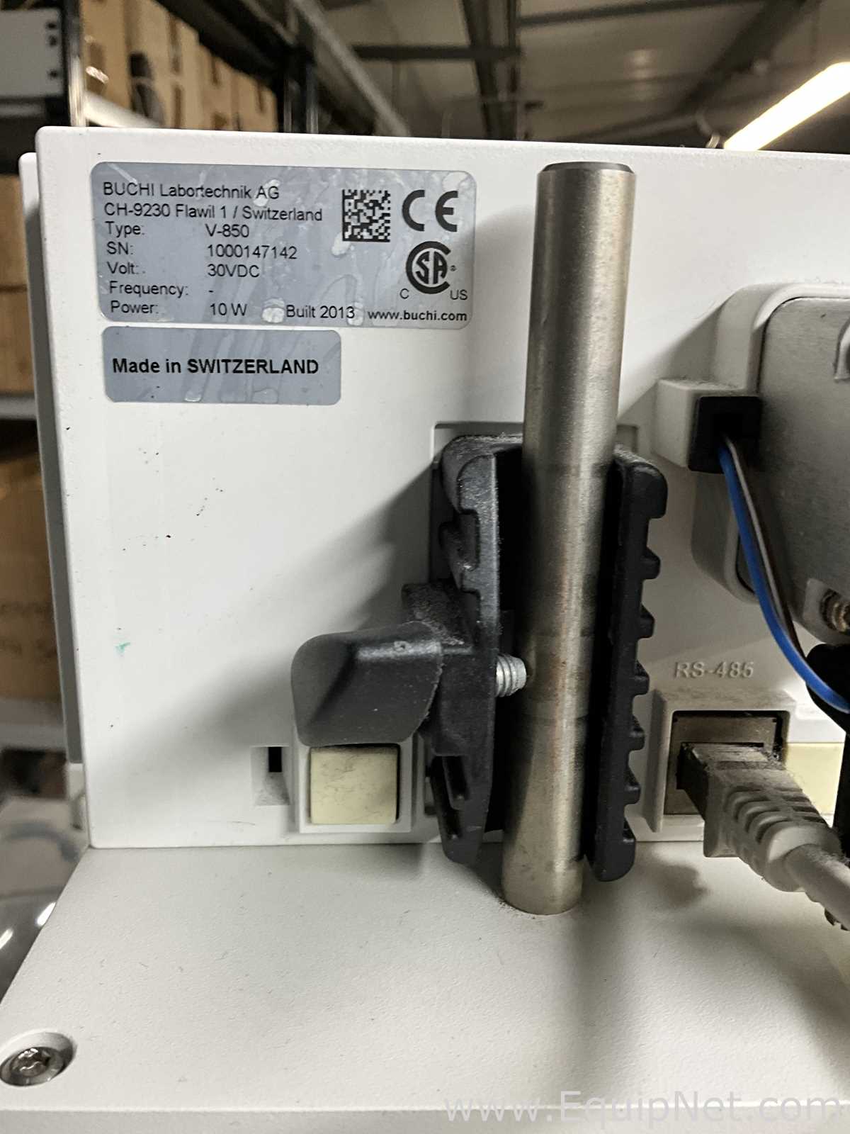 Buchi Labortechnik AG R-100 Evaporator With B-100 Heating Bath V-700 Vacuum Pump and V-850 Interface