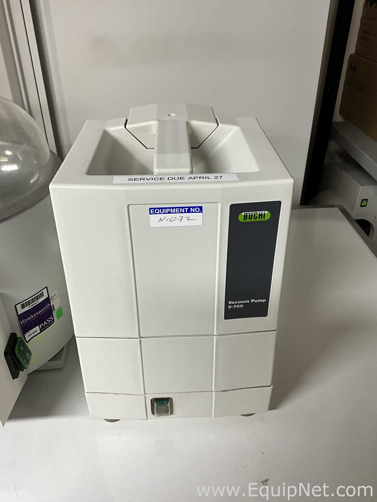 Buchi Labortechnik AG R-100 Evaporator With B-100 Heating Bath V-700 Vacuum Pump and V-850 Interface