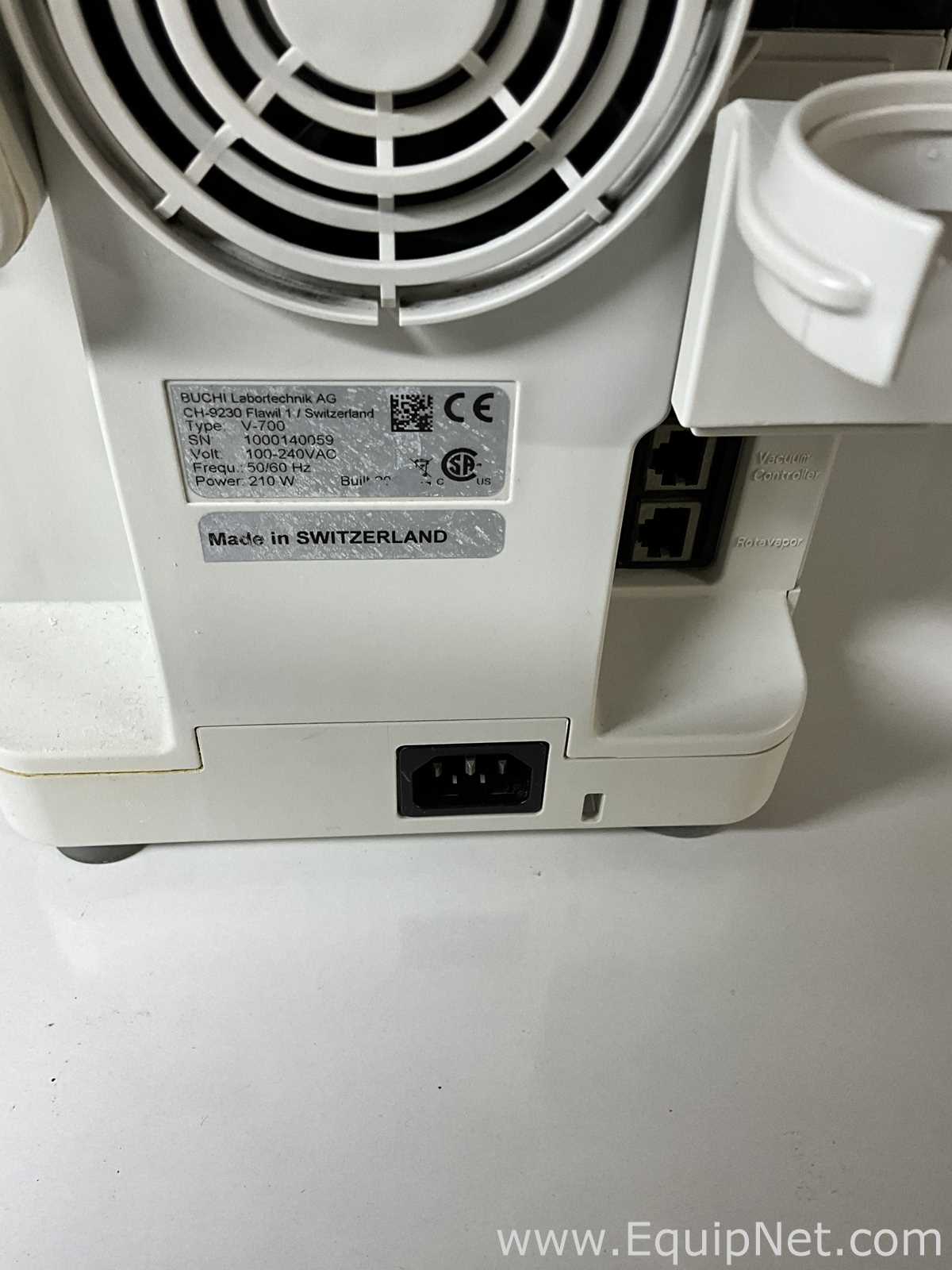 Buchi Labortechnik AG R-100 Evaporator With B-100 Heating Bath V-700 Vacuum Pump and V-850 Interface