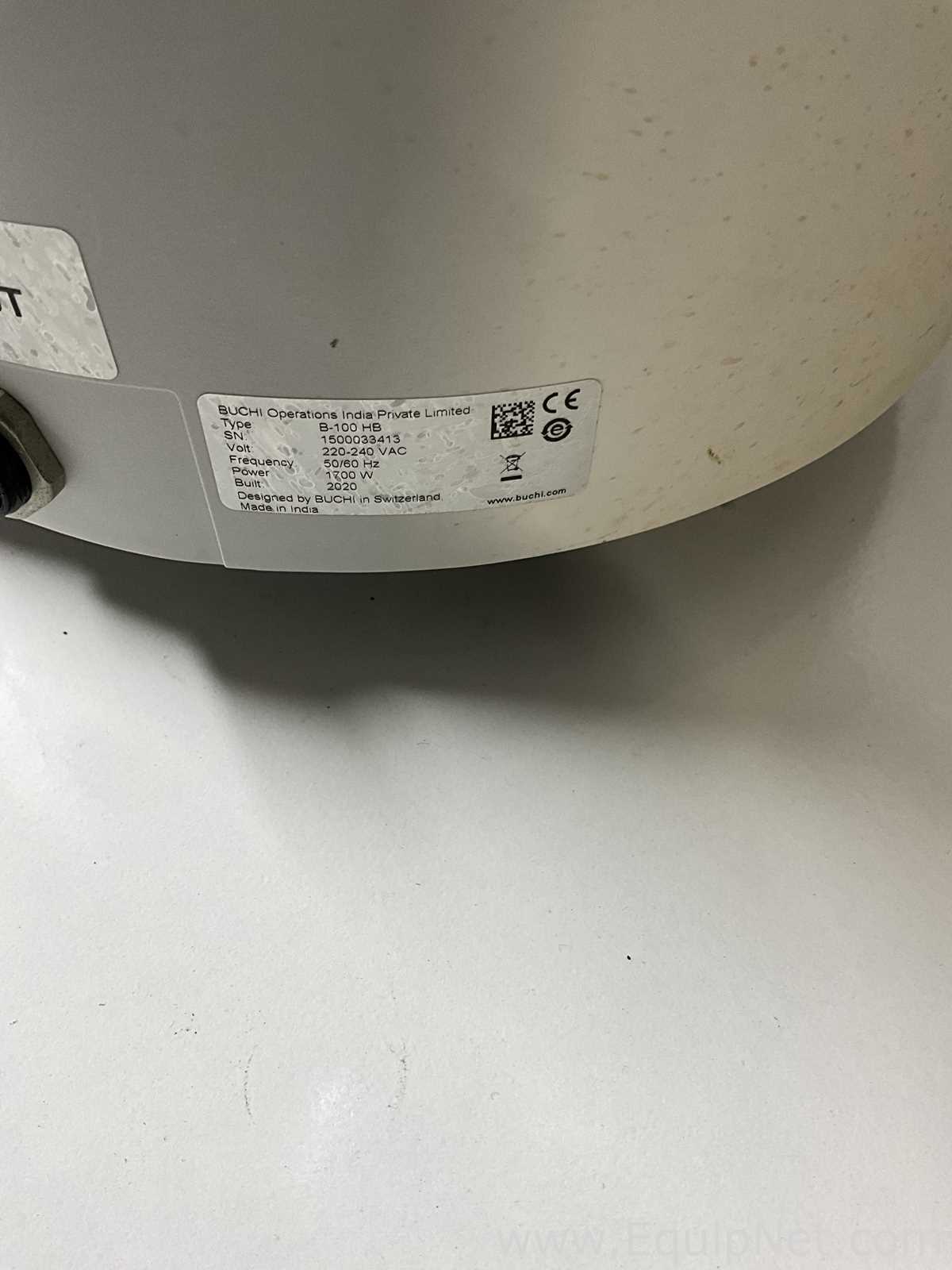 Buchi Labortechnik AG R-100 Evaporator With B-100 Heating Bath V-700 Vacuum Pump and V-850 Interface