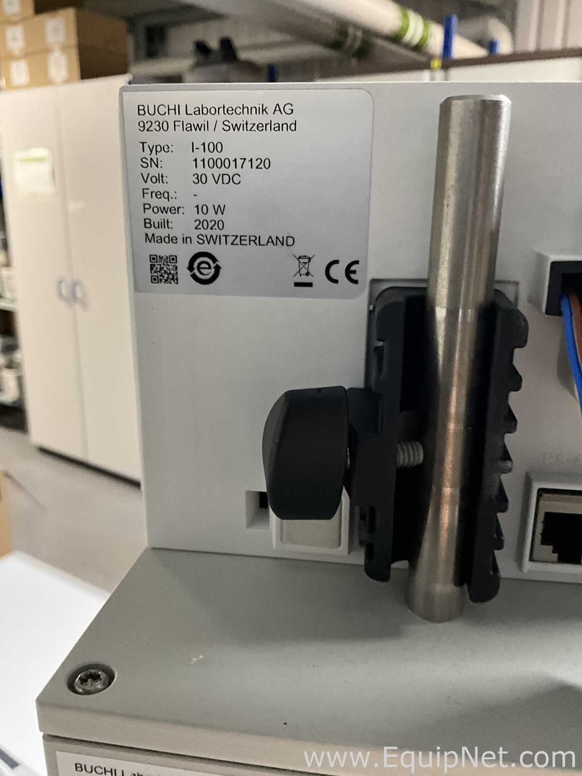 Buchi Labortechnik AG R-100 Evaporator With B-100 Heating Bath V-700 Vacuum Pump and V-850 Interface