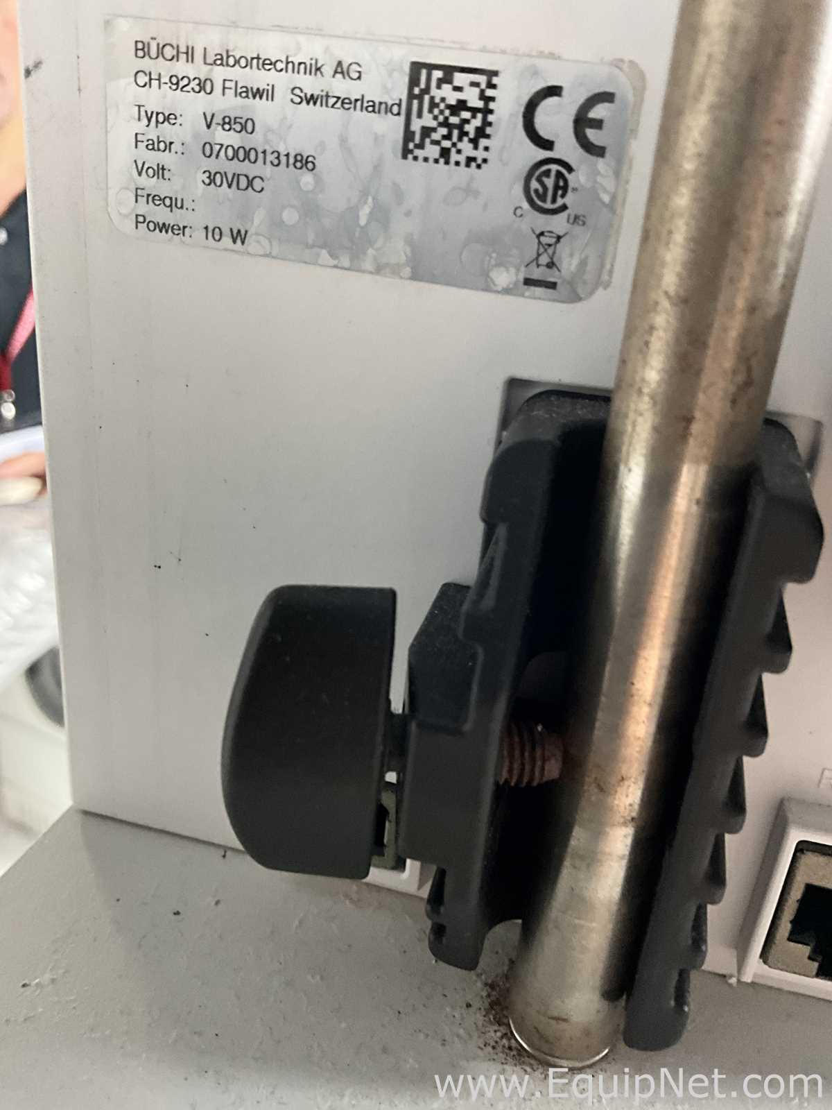 Buchi Labortechnik AG R-100 Evaporator With B-100 Heating Bath V-700 Vacuum Pump and V-850 Interface