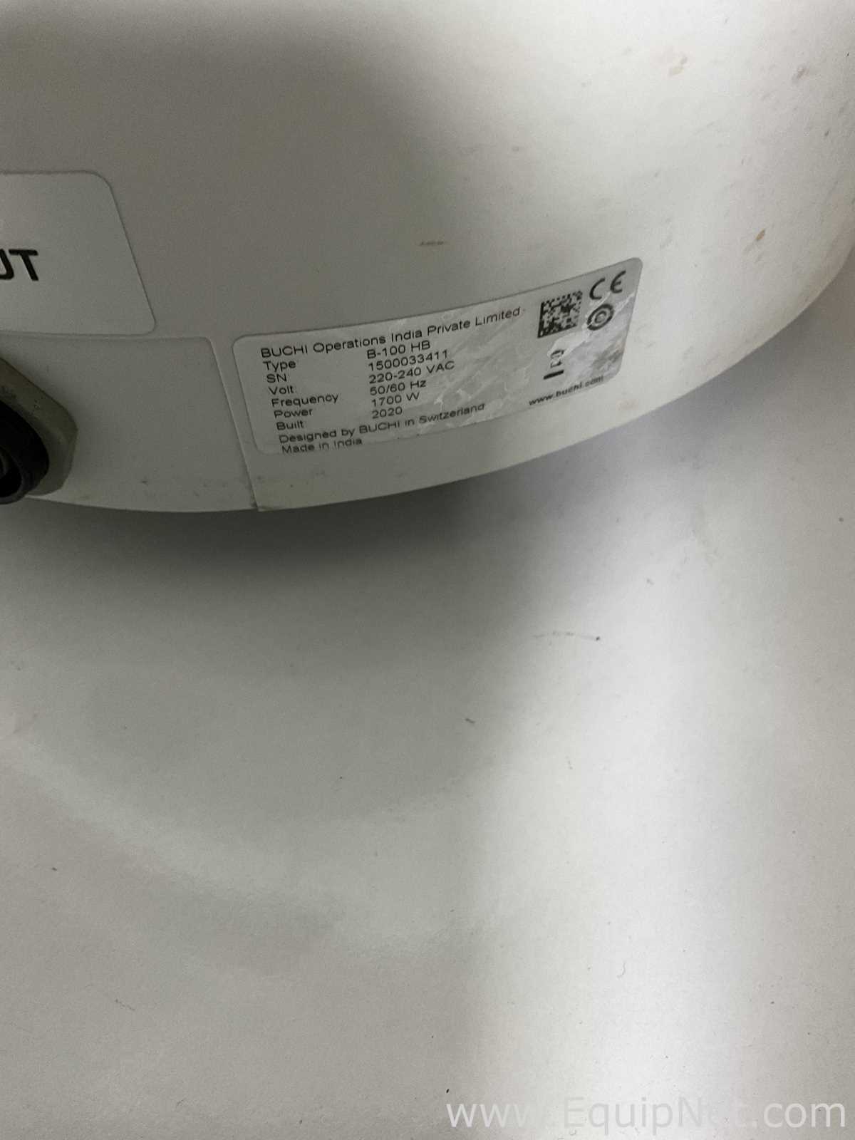 Buchi Labortechnik AG R-100 Evaporator With B-100 Heating Bath V-700 Vacuum Pump and V-850 Interface