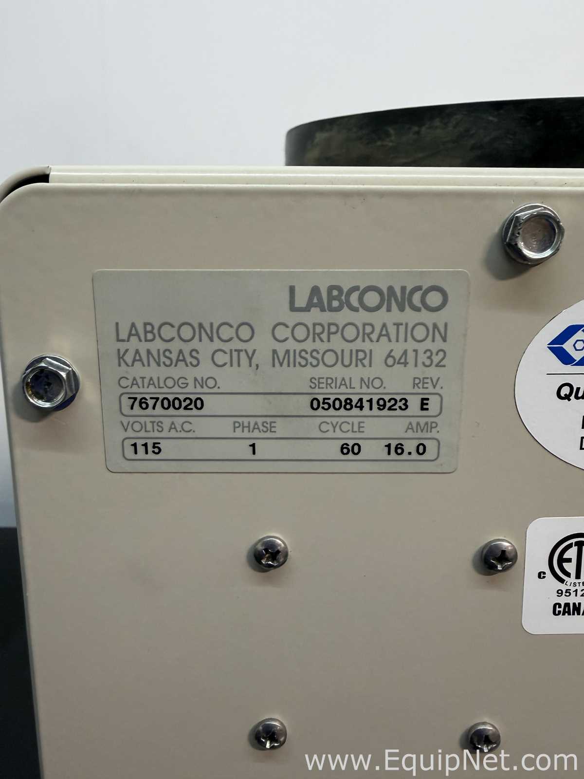 Liofilizadora Labconco Corporation Freezone 2.5 Plus
