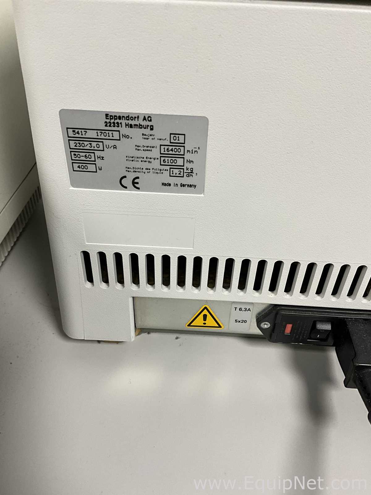 Eppendorf 5417 C Laboratory Centrifuge