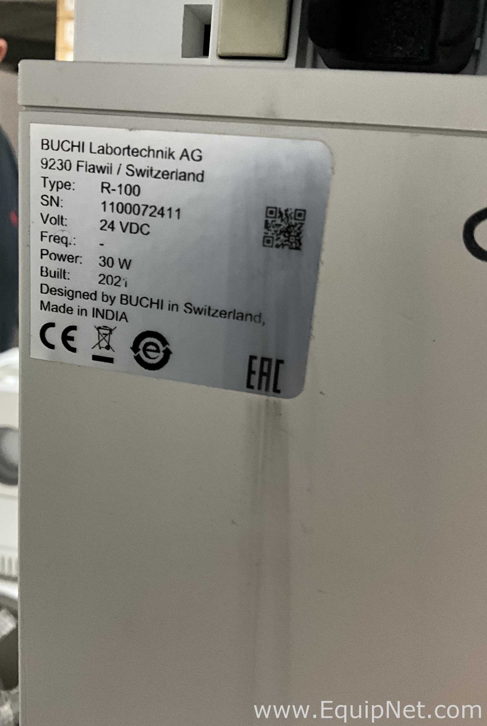 Buchi Labortechnik AG R-100 Evaporator With B-100 Heating Bath V-700 Vacuum Pump and V-850 Interface