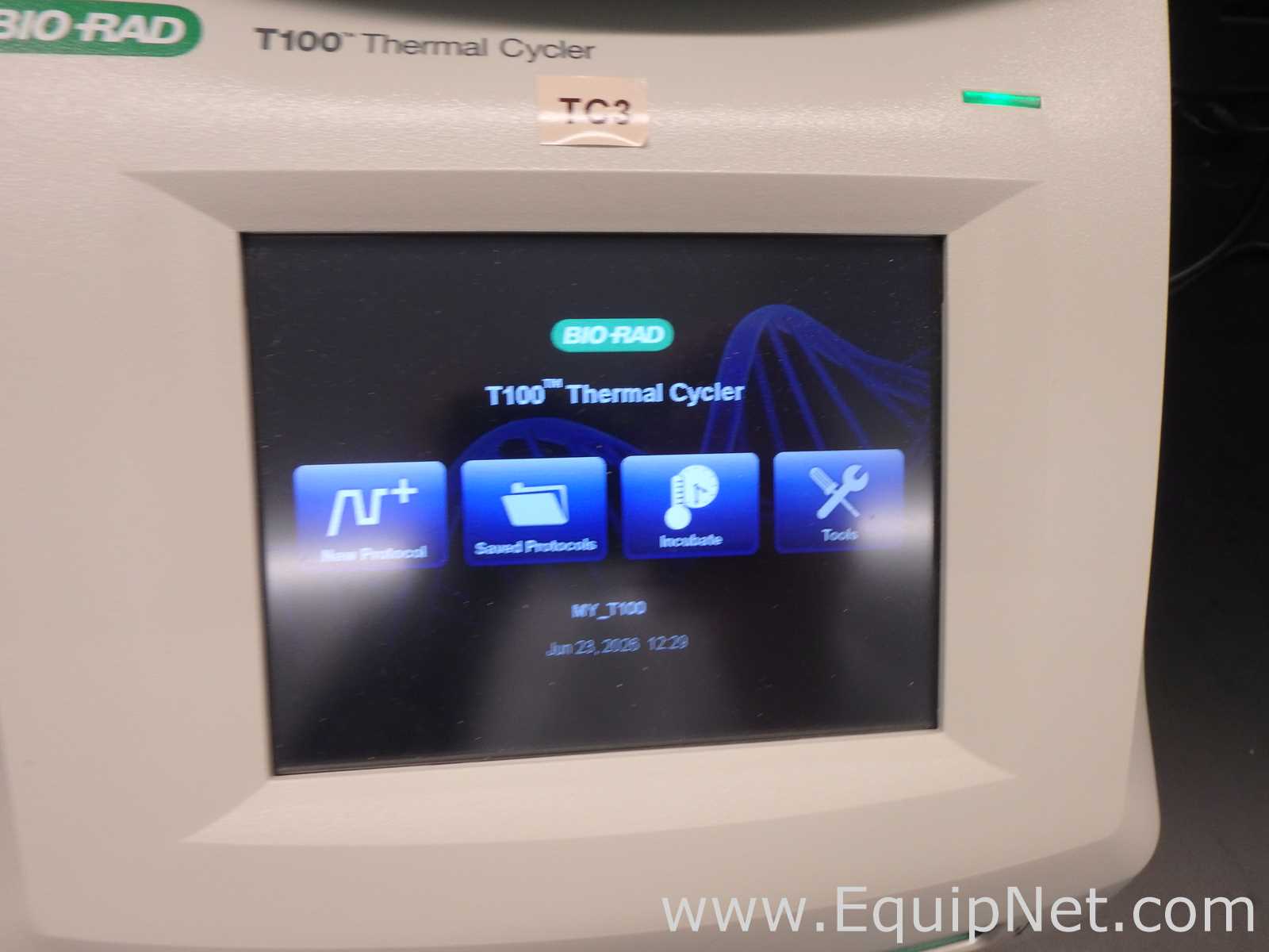 lote de  2 PCR e Termociclador Bio-Rad T100