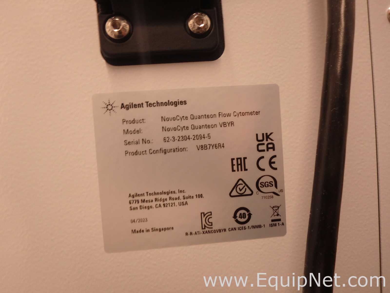 Agilent Technologies NovoCyte Quanteon Flow Cytometer