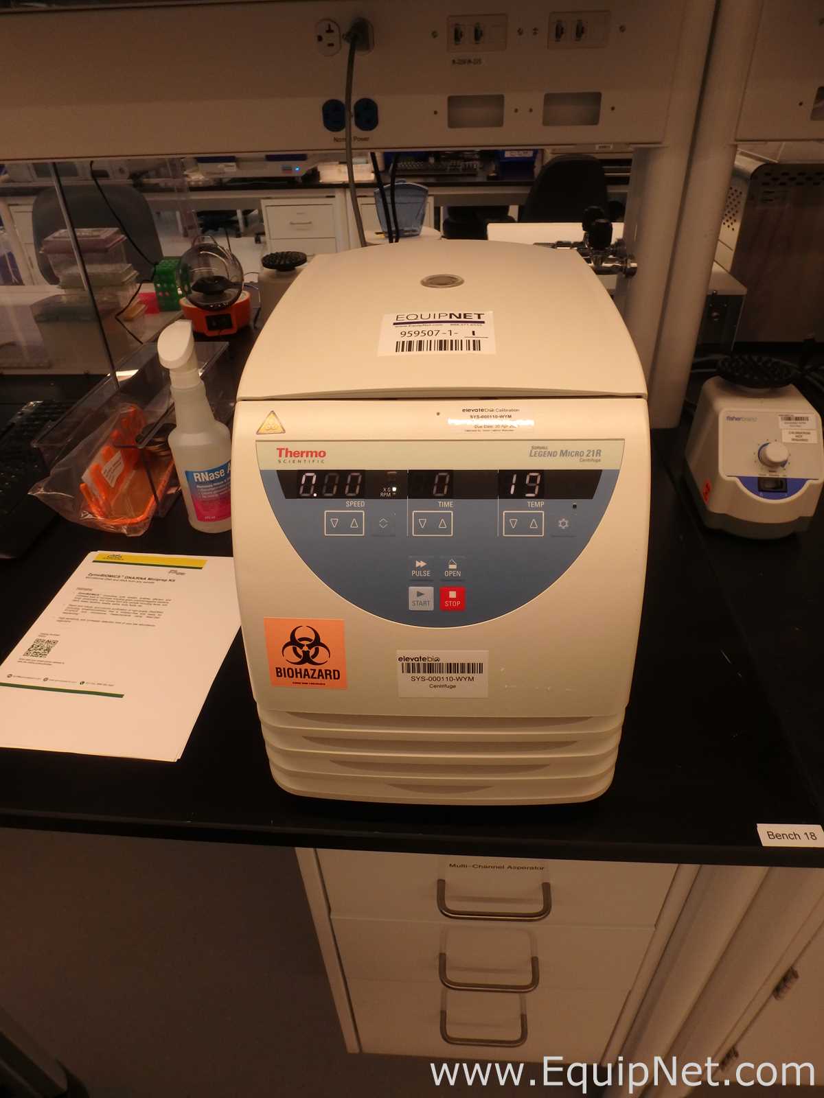 Thermo Fisher Scientific Sorvall Legend Micro 21R Refrigerated Centrifuge