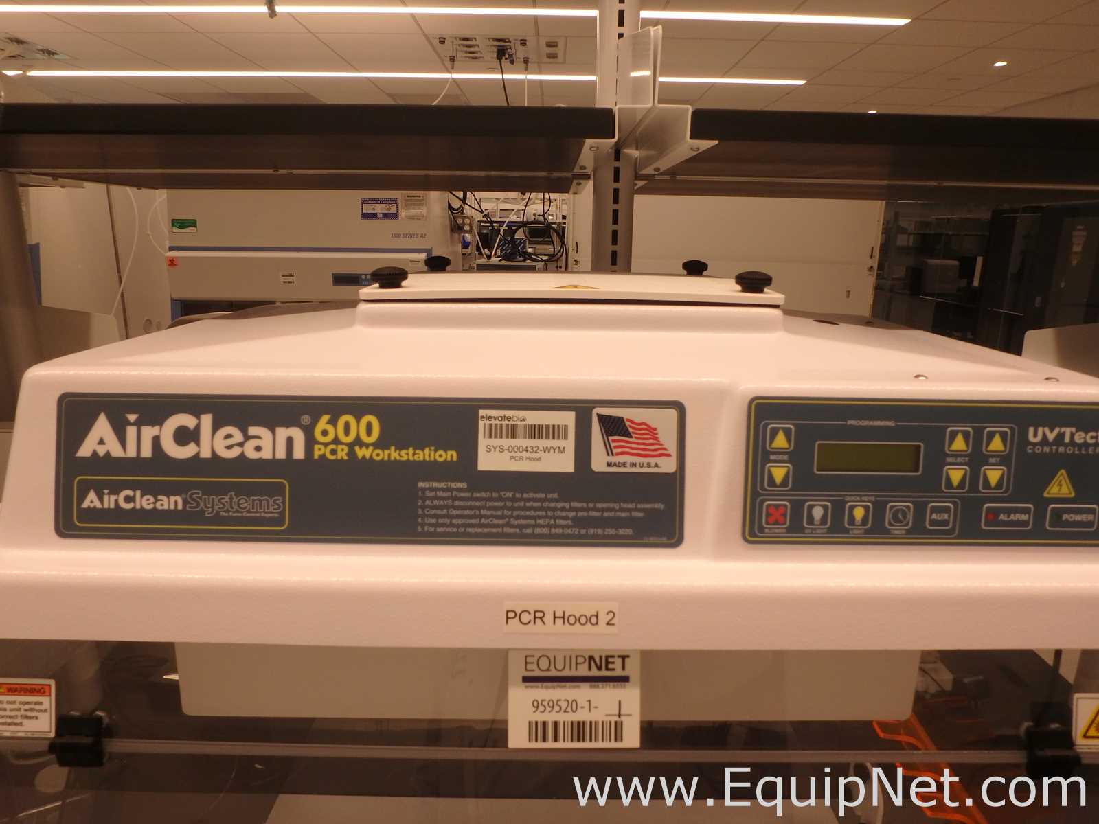 Air Clean Systems 600 PCR Workstation