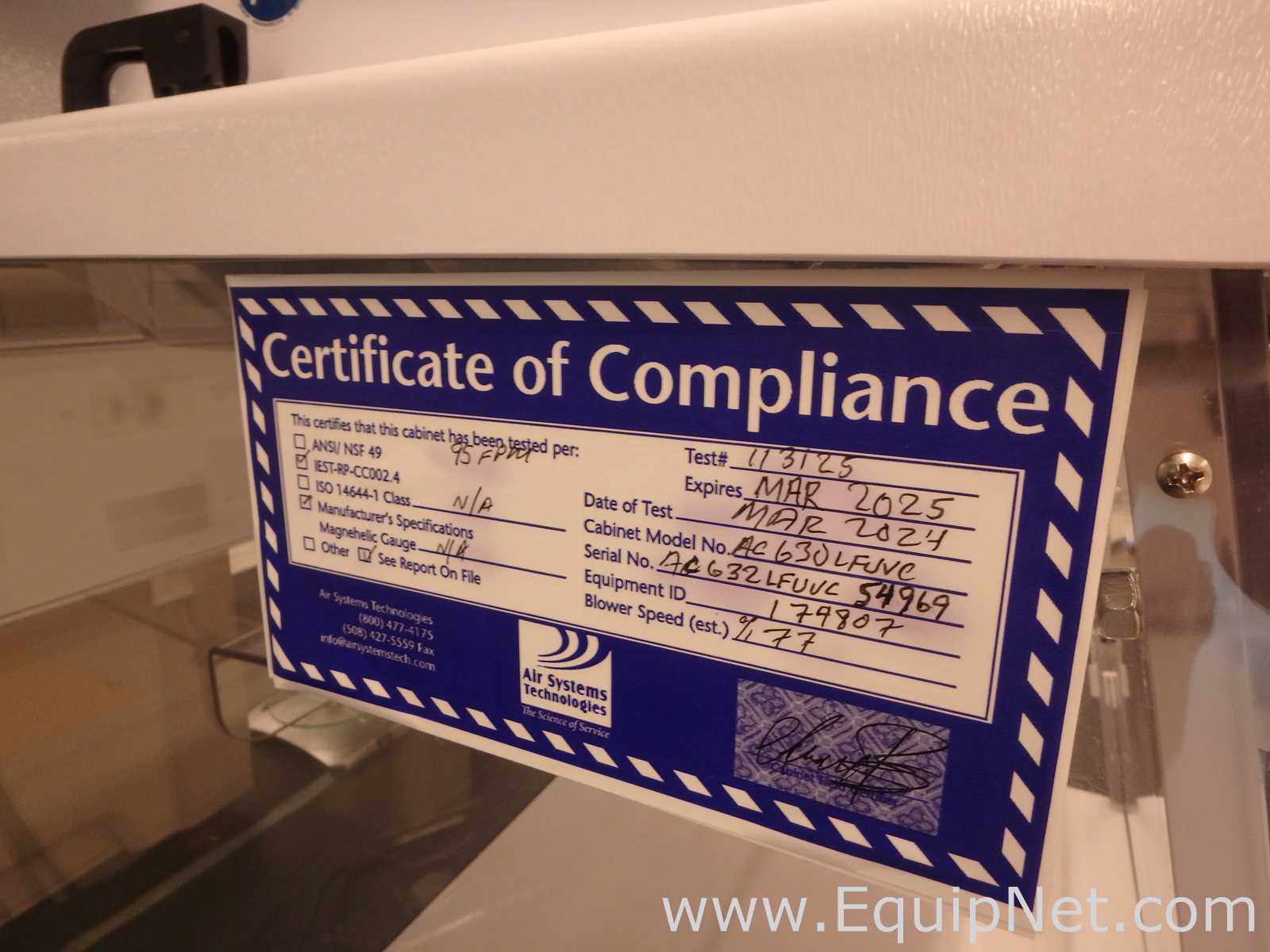 Air Clean Systems 600 PCR Workstation