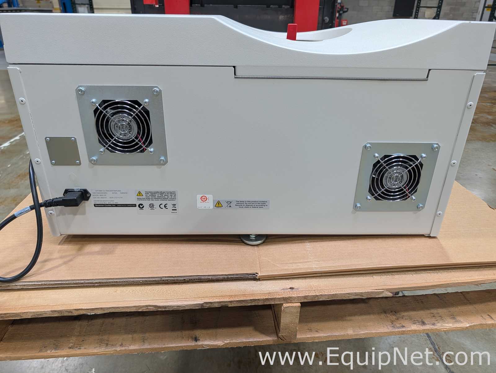 Beckman Coulter Optima Max XP  Centrifuge