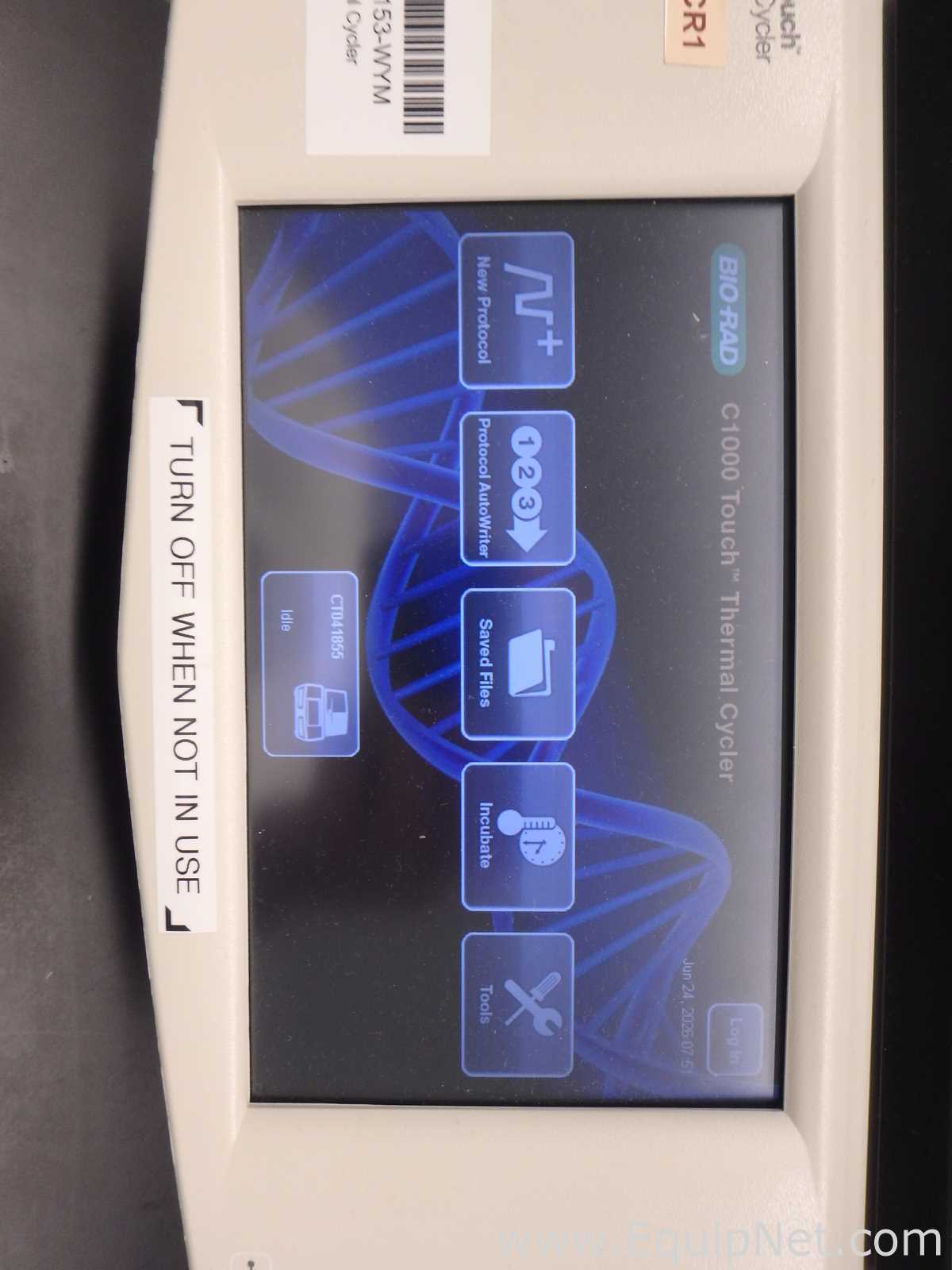 BioRad C1000 Touch Thermal Cycler With CFX384 Real Time System
