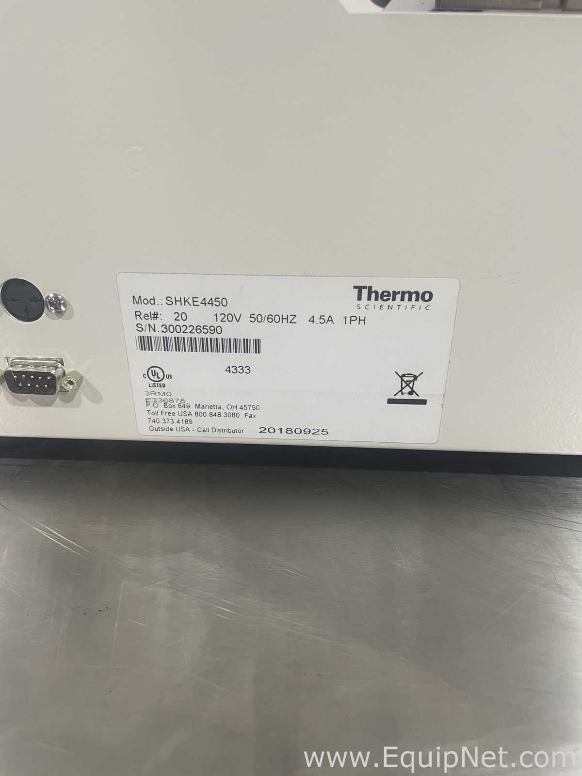 Thermo Scientific MaxQ 4450 Incubating Orbital Shaker