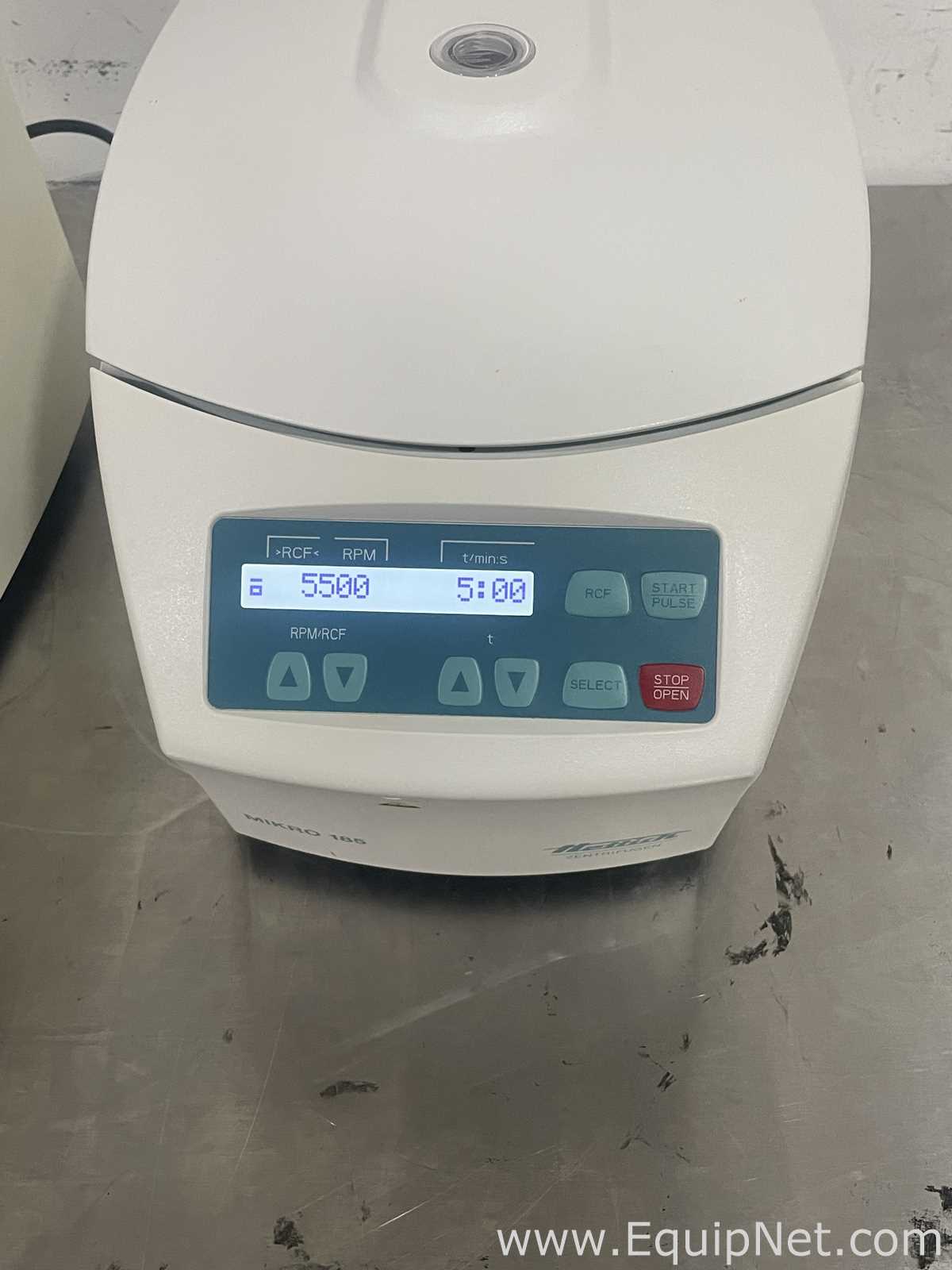 lote de  2 Centrífuga para Laboratórios Hettich Mikro 185