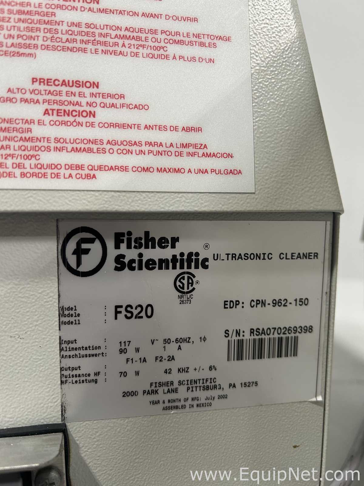lote de  2 Limpador Ultrassônico Various 