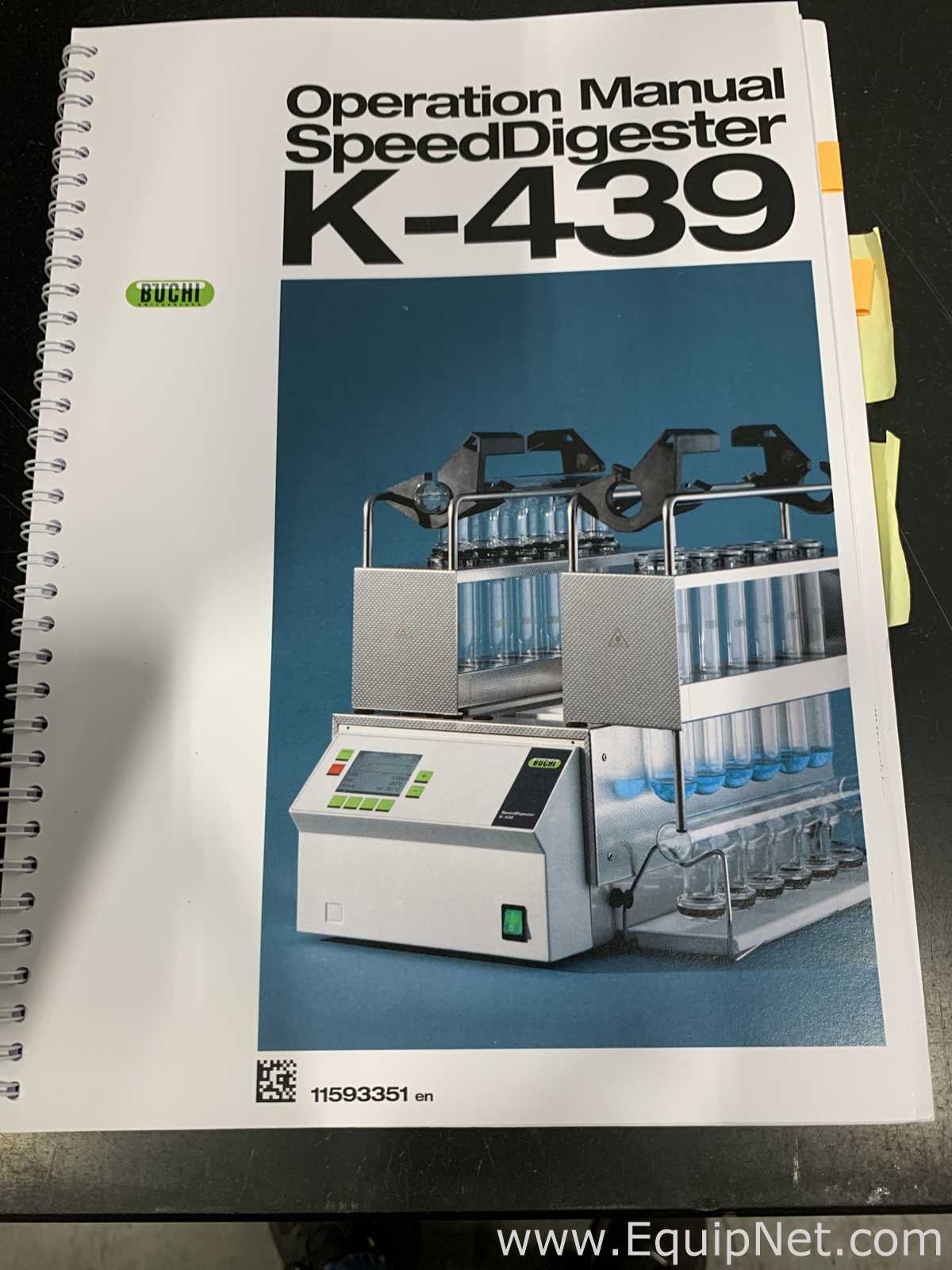 Buchi Labortechnik K-439 Speed-Digester with K-415 Scrubber