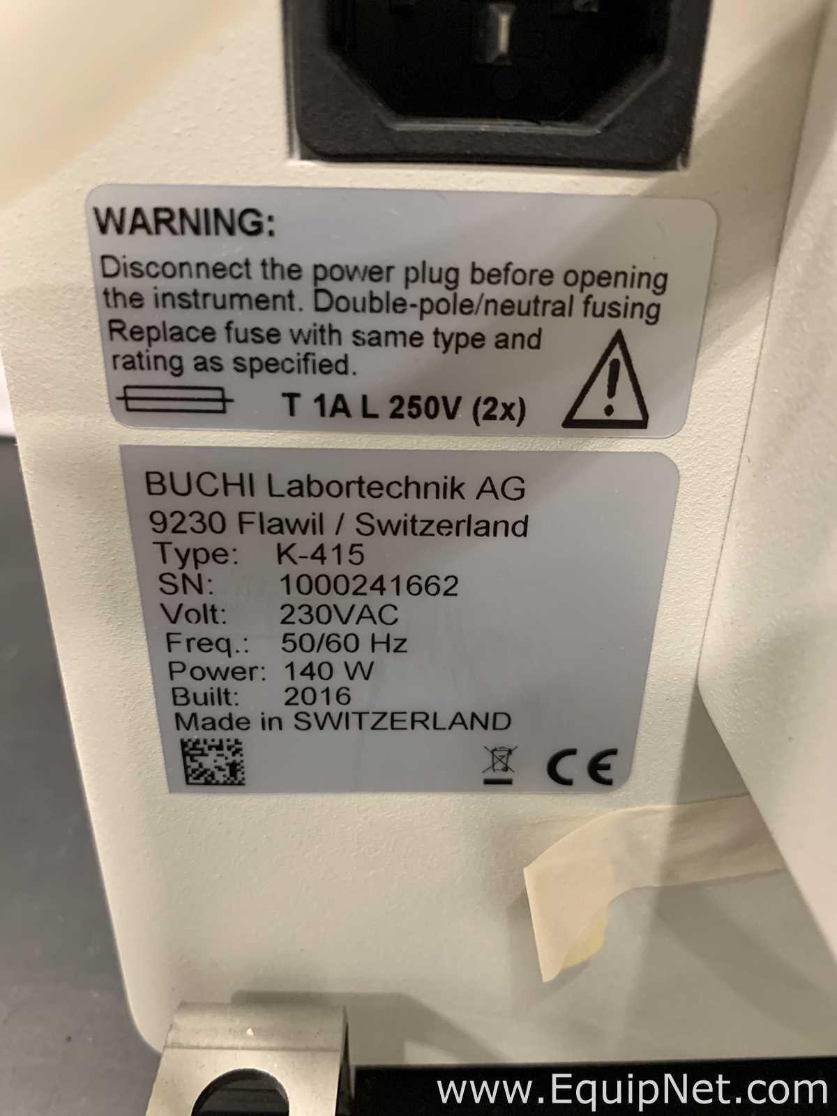 Buchi Labortechnik K-439 Speed-Digester with K-415 Scrubber