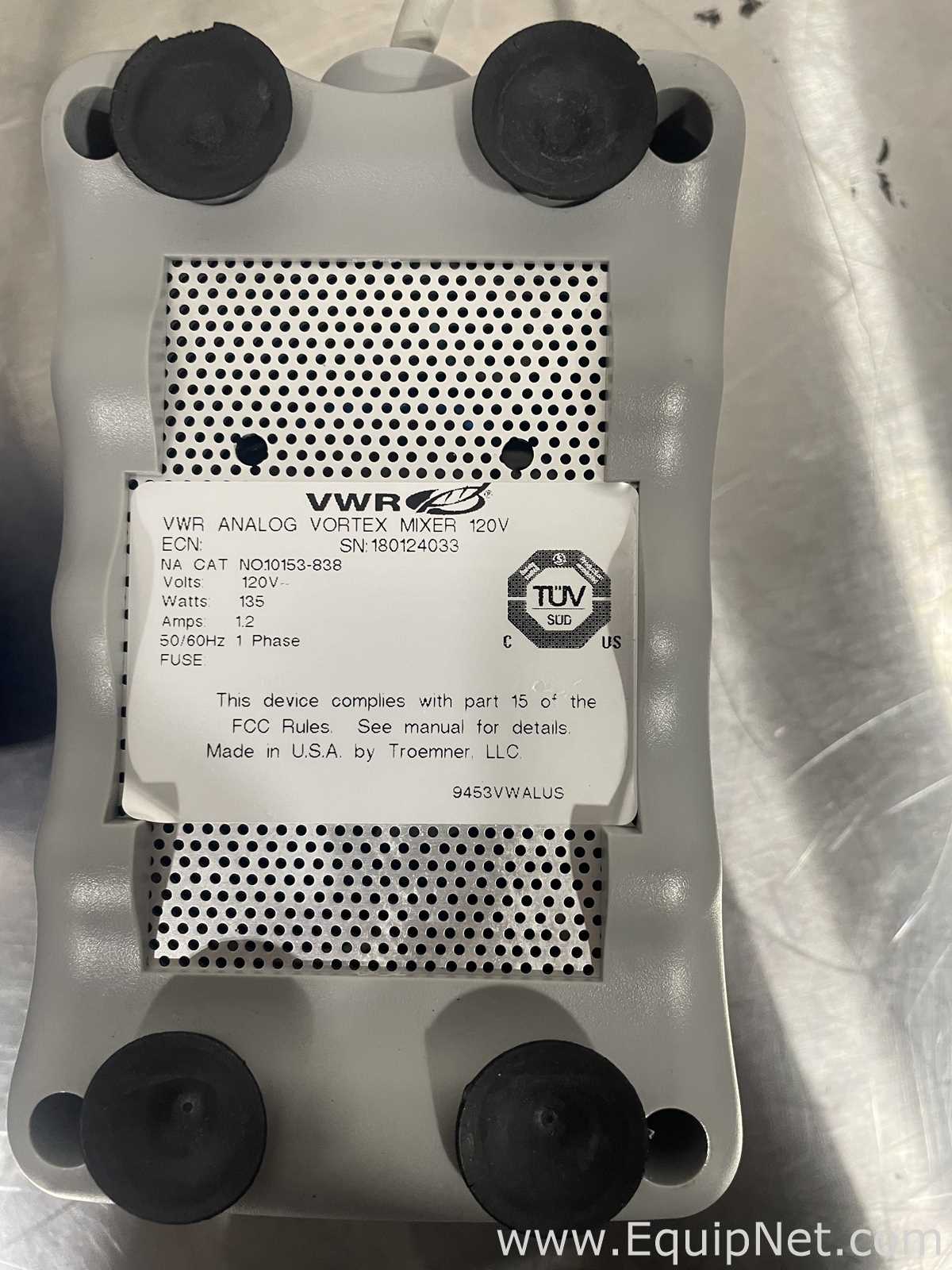 lote de  2 Misturador para Laboratórios VWR ANALOG VORTEX MIXER