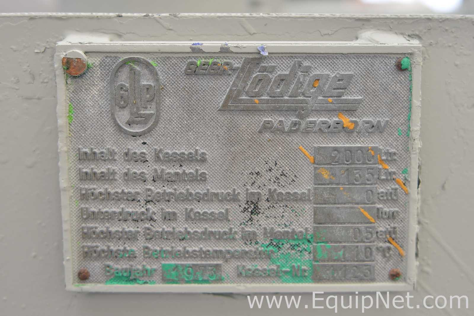 Mezclador Lodige FKM2000D