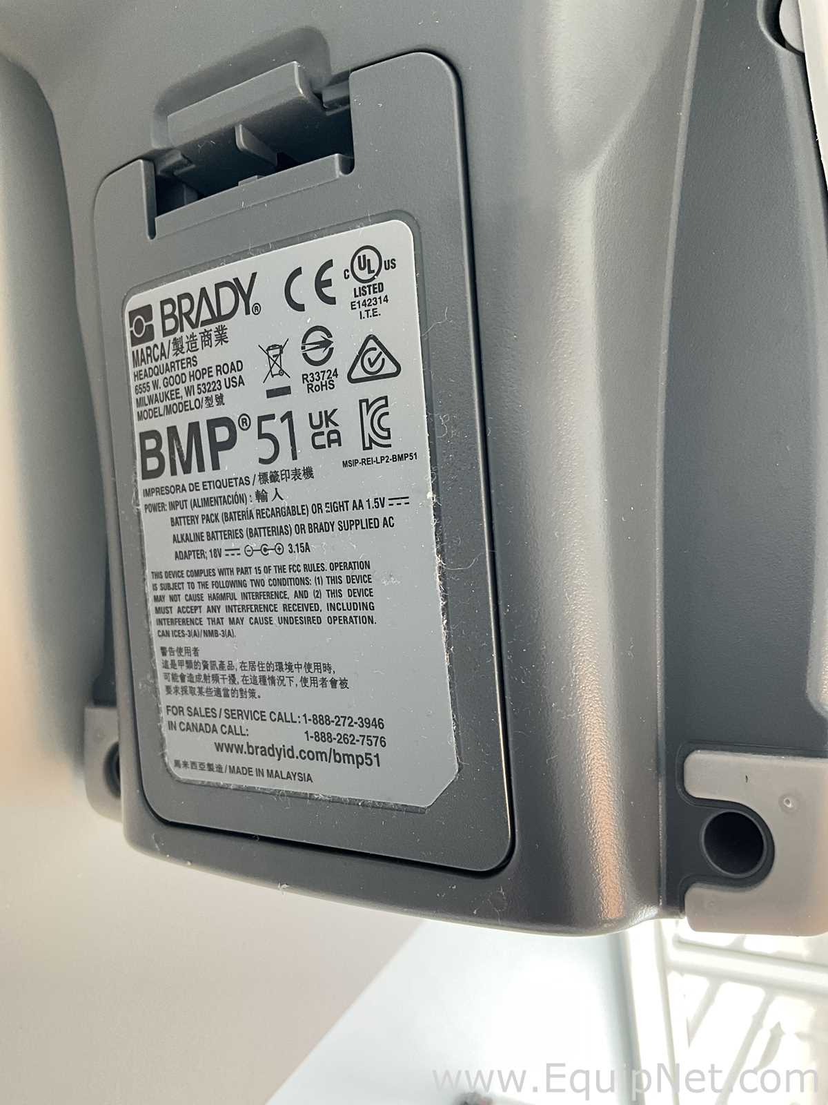 Impressora Brady BMP 51