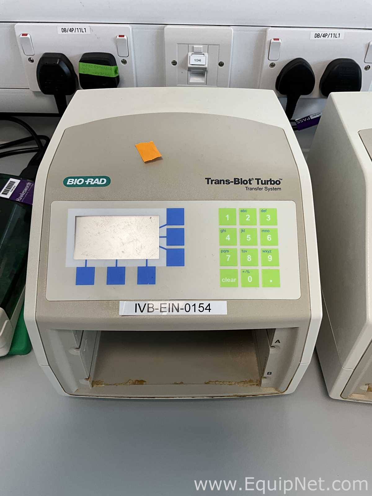 Lot of 2 Bio Rad Trans Blot Turbo Electrophoresis Transfer Systems With PowerPac Basic