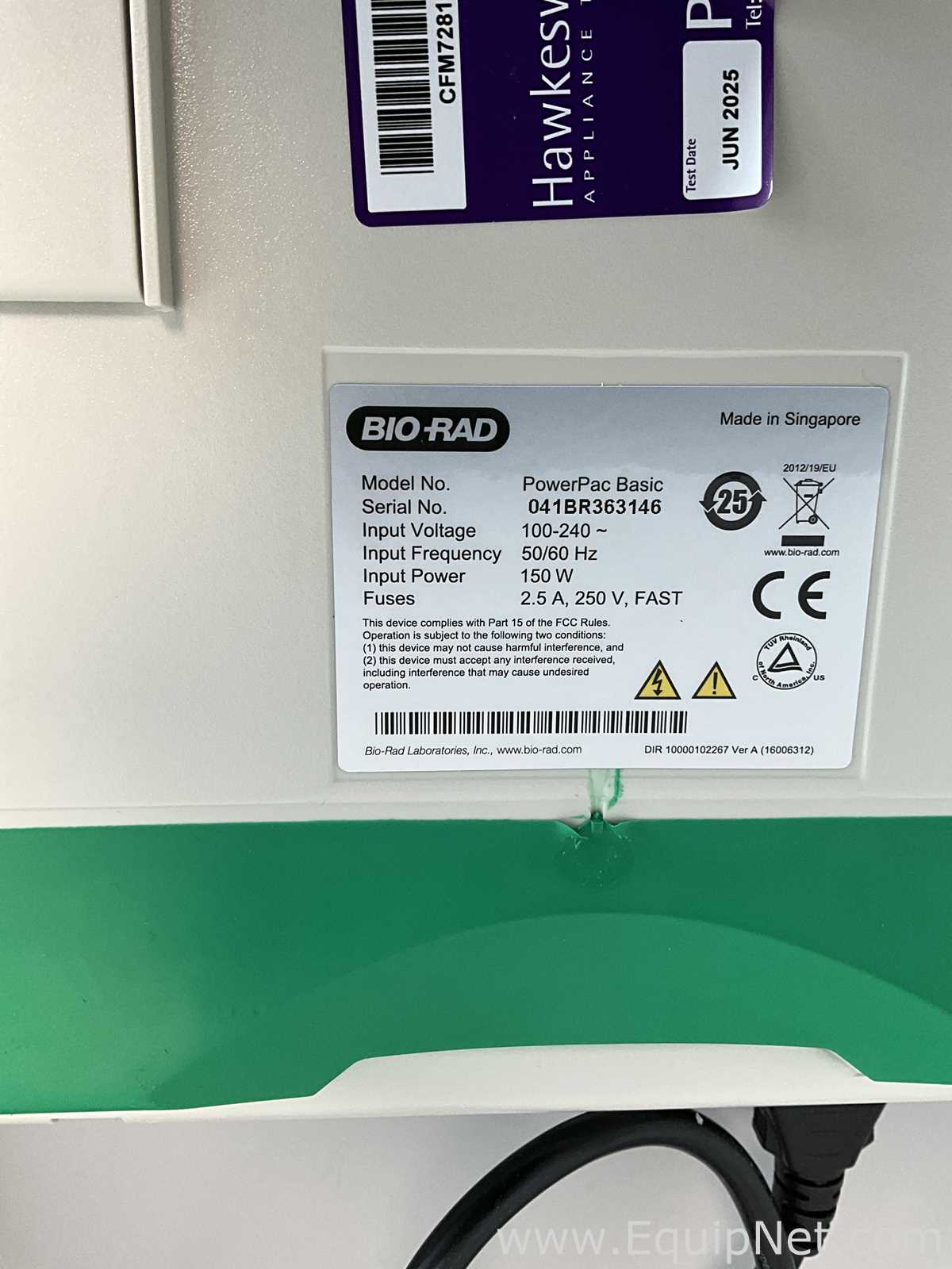 Lot of 2 Bio Rad Trans Blot Turbo Electrophoresis Transfer Systems With PowerPac Basic