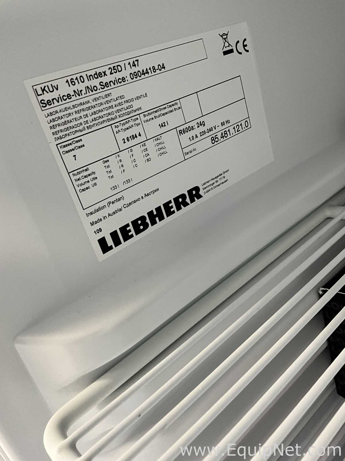 Liebherr LKUv 1610 133 Litre Undercounter Refrigerator