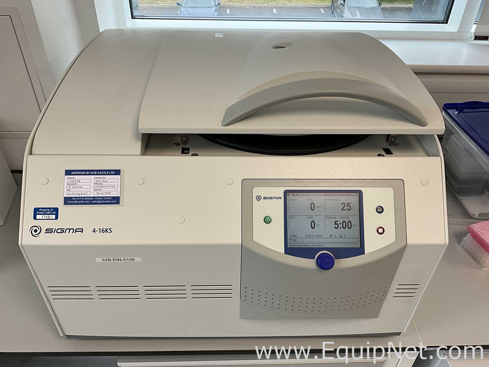 Sigma LaborZentrifugen GmbH 4-16KS Refrigerated Centrifuge