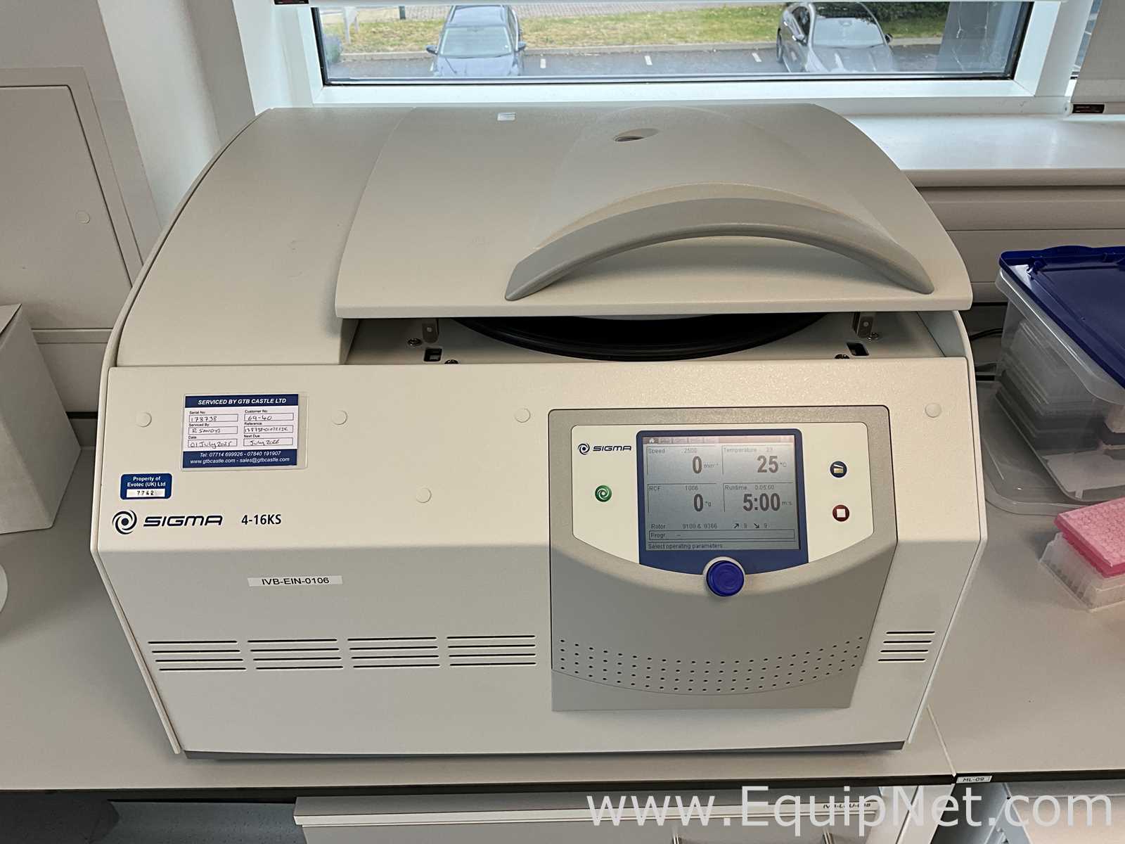 Sigma LaborZentrifugen GmbH 4-16KS Refrigerated Centrifuge