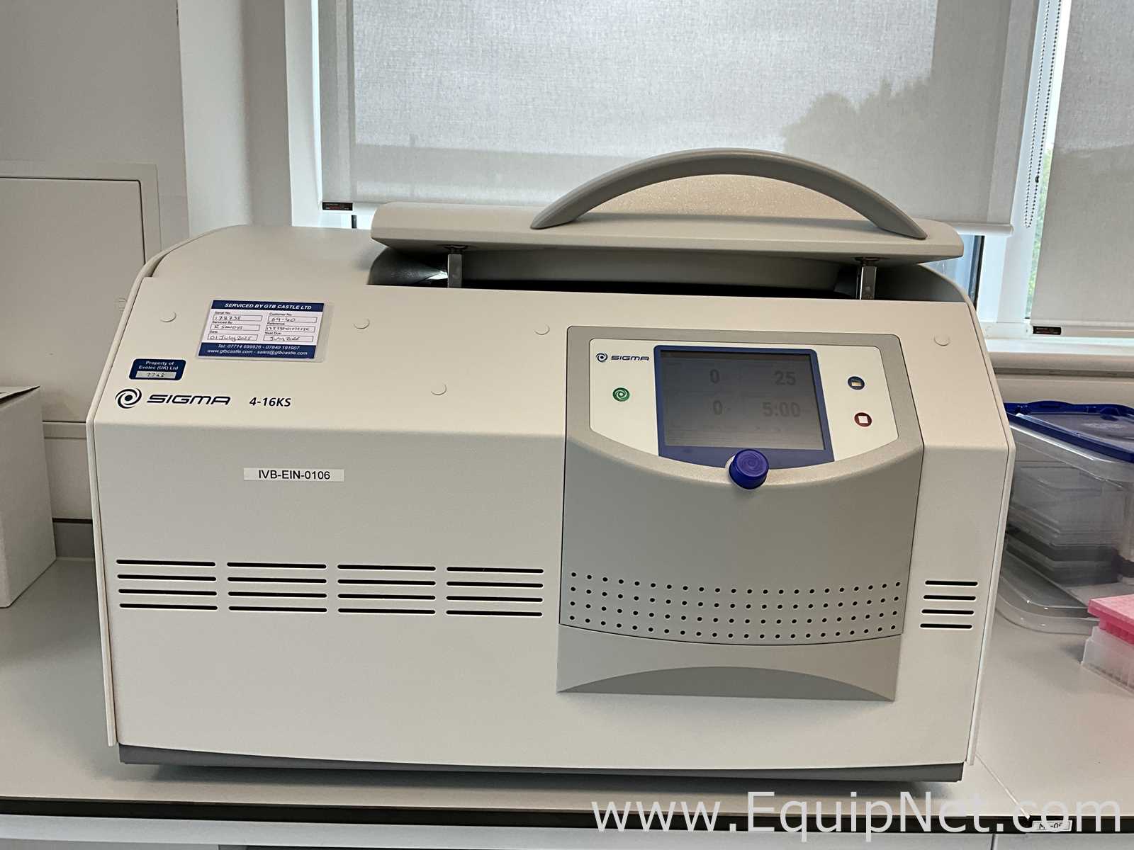 Sigma LaborZentrifugen GmbH 4-16KS Refrigerated Centrifuge
