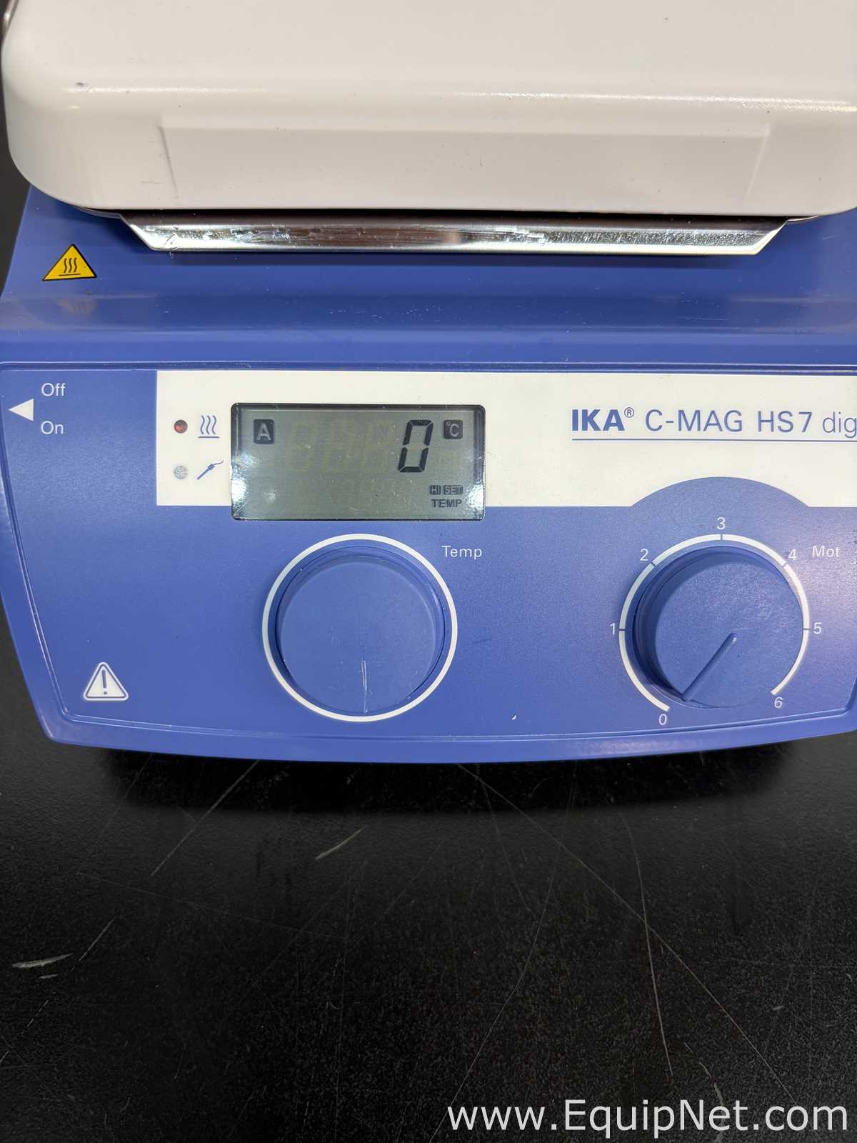 Lot of IKA C-Mag HS 7 Digital Hot Plate Stirrer and VWR 12365-380 620-S Analog Stirrer