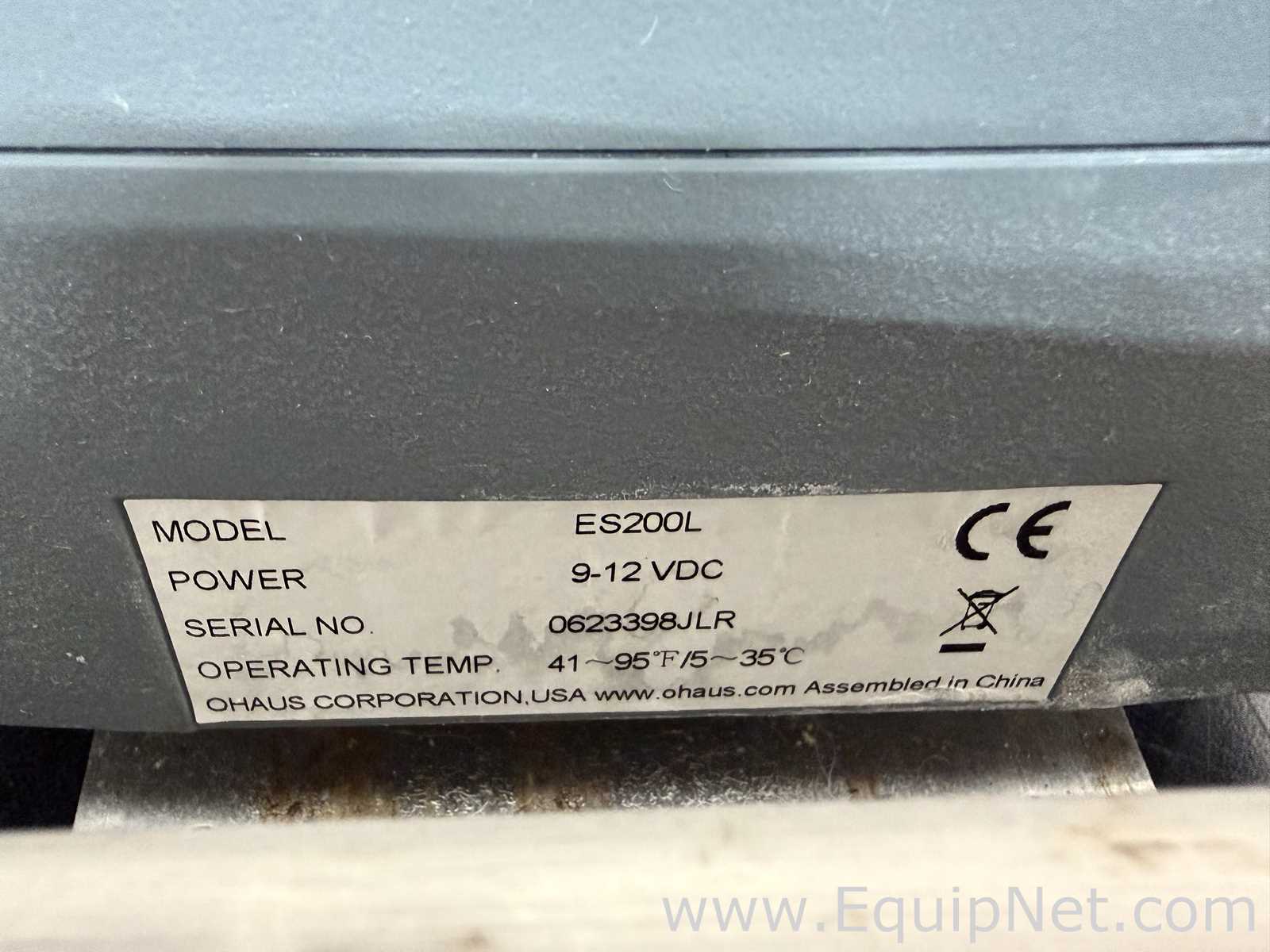 Balança Ohaus Corporation ES200L
