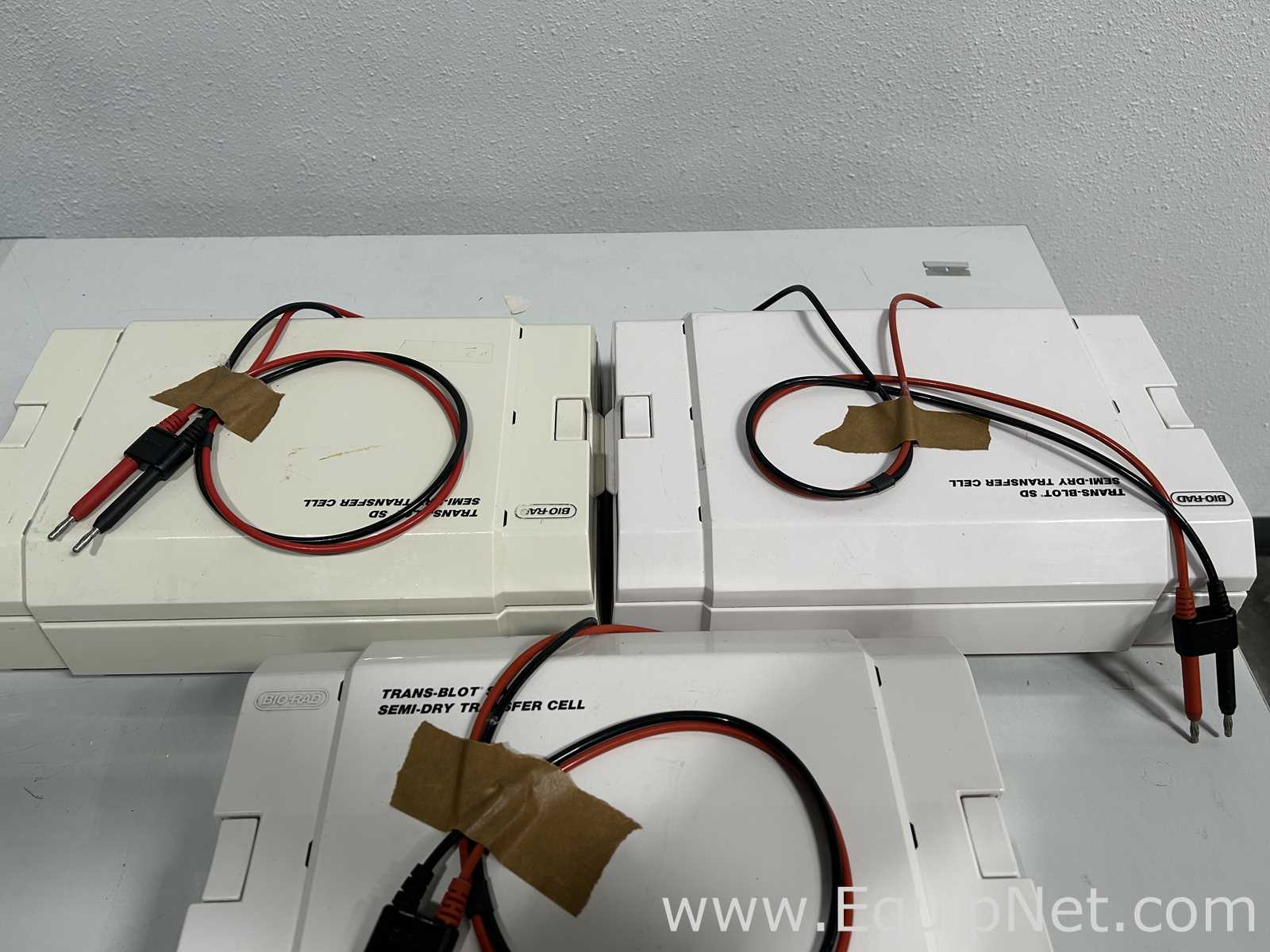 Lot of 3 Bio Rad Trans-Blot SD Semi-Dry Electrophoretic Transfer Cells